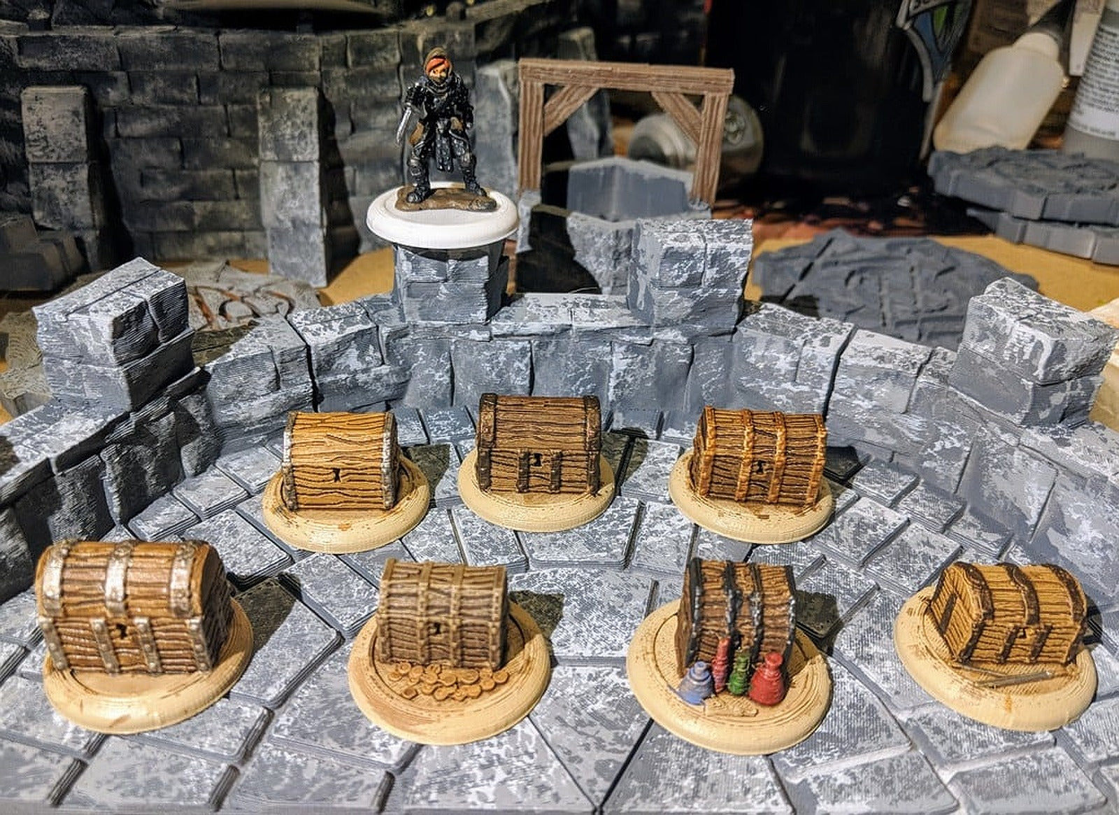 Fantasy Wargame Terrain - Treasure Tokens – 3D Baskı Modeli