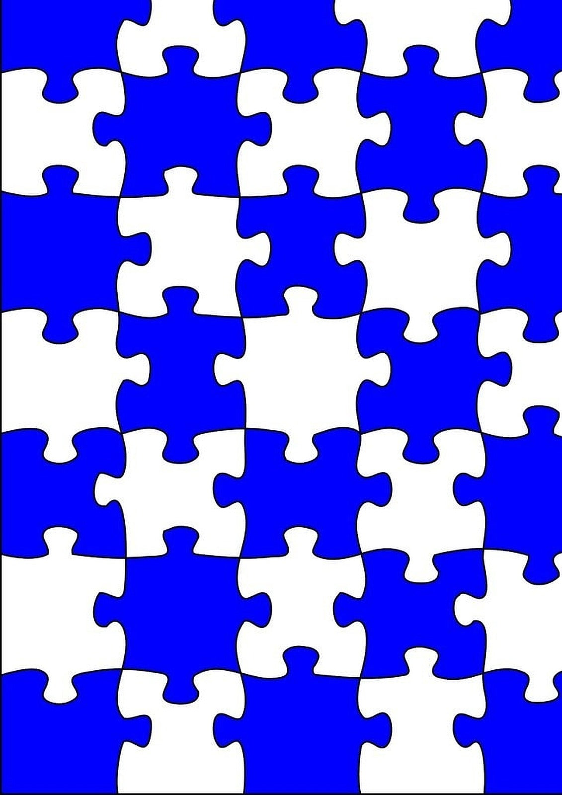 Chess set derivative with jigsaw chessboard – 3D Baskı Modeli