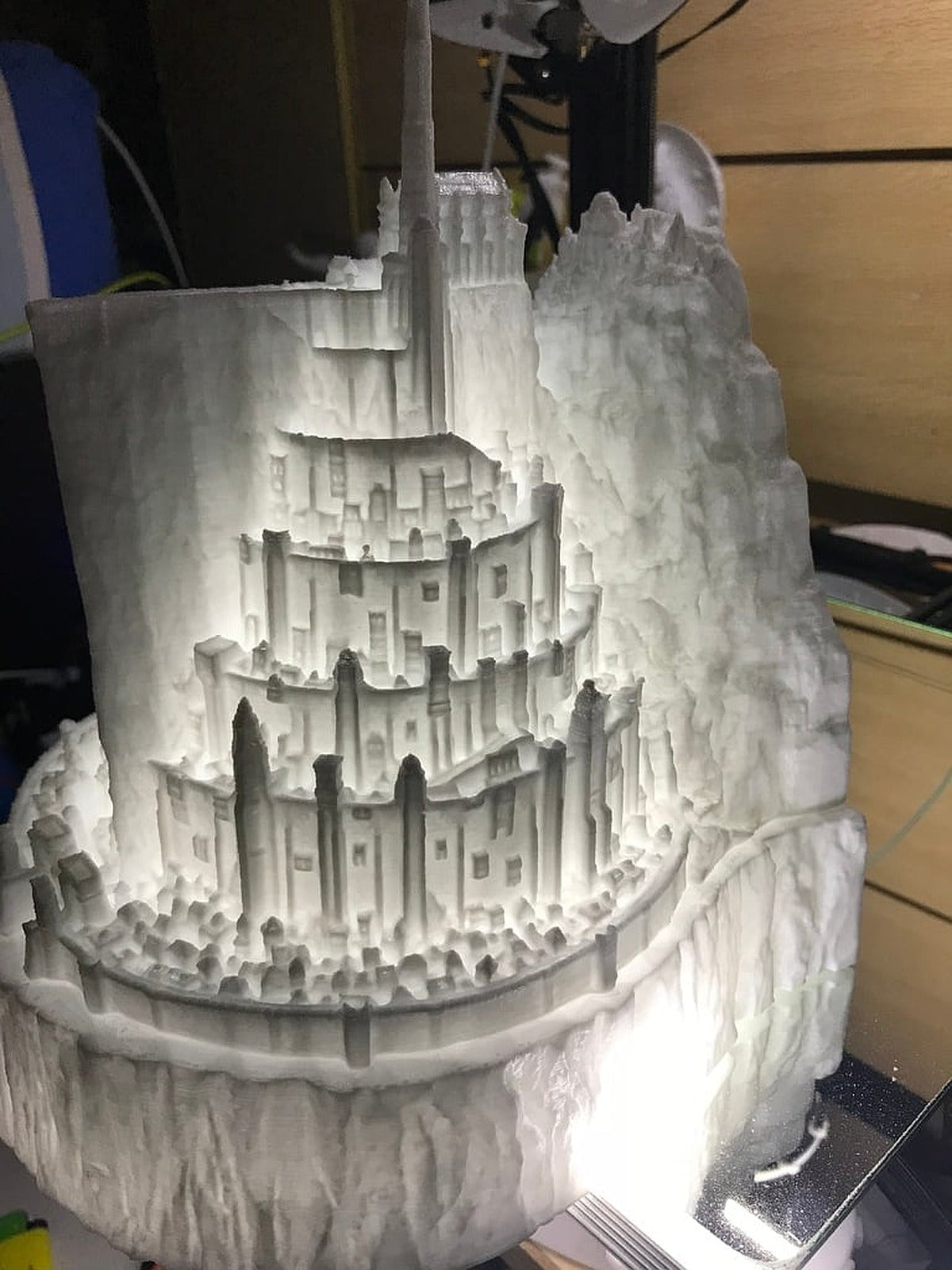 Minas Tirith – 3D Baskı Modeli