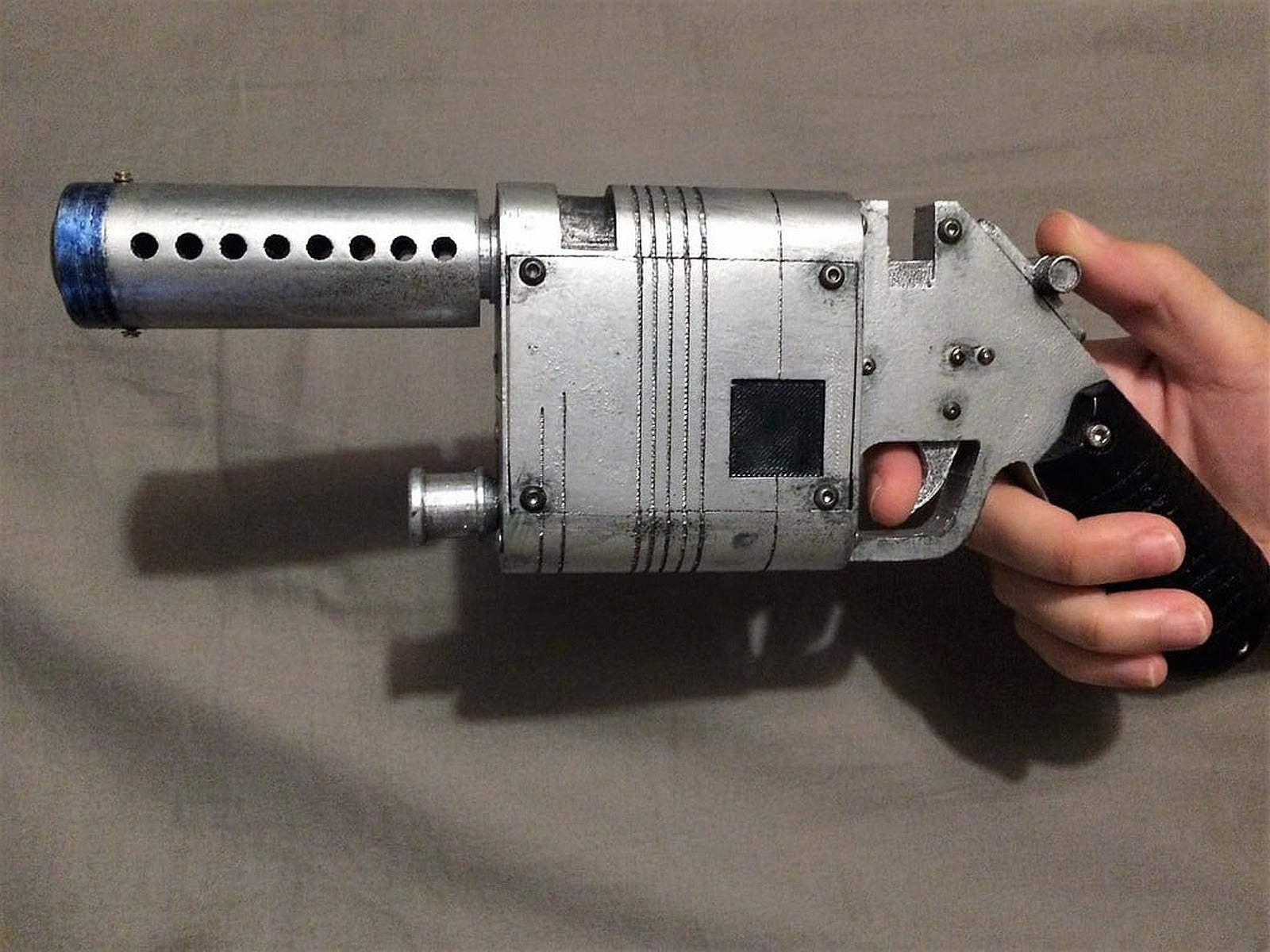 Star Wars LPA NN-14 Rey's Blaster Pistol w/ Compartment for Electronics – 3D Baskı Modeli