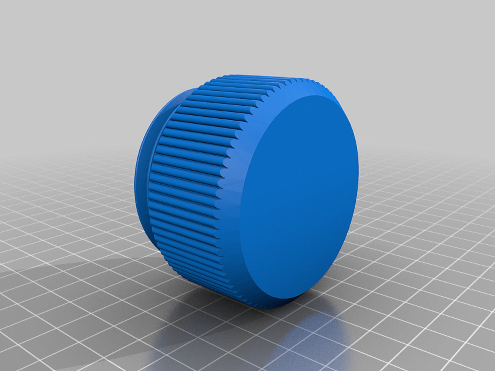 Basic Threaded Container – 3D Baskı Modeli