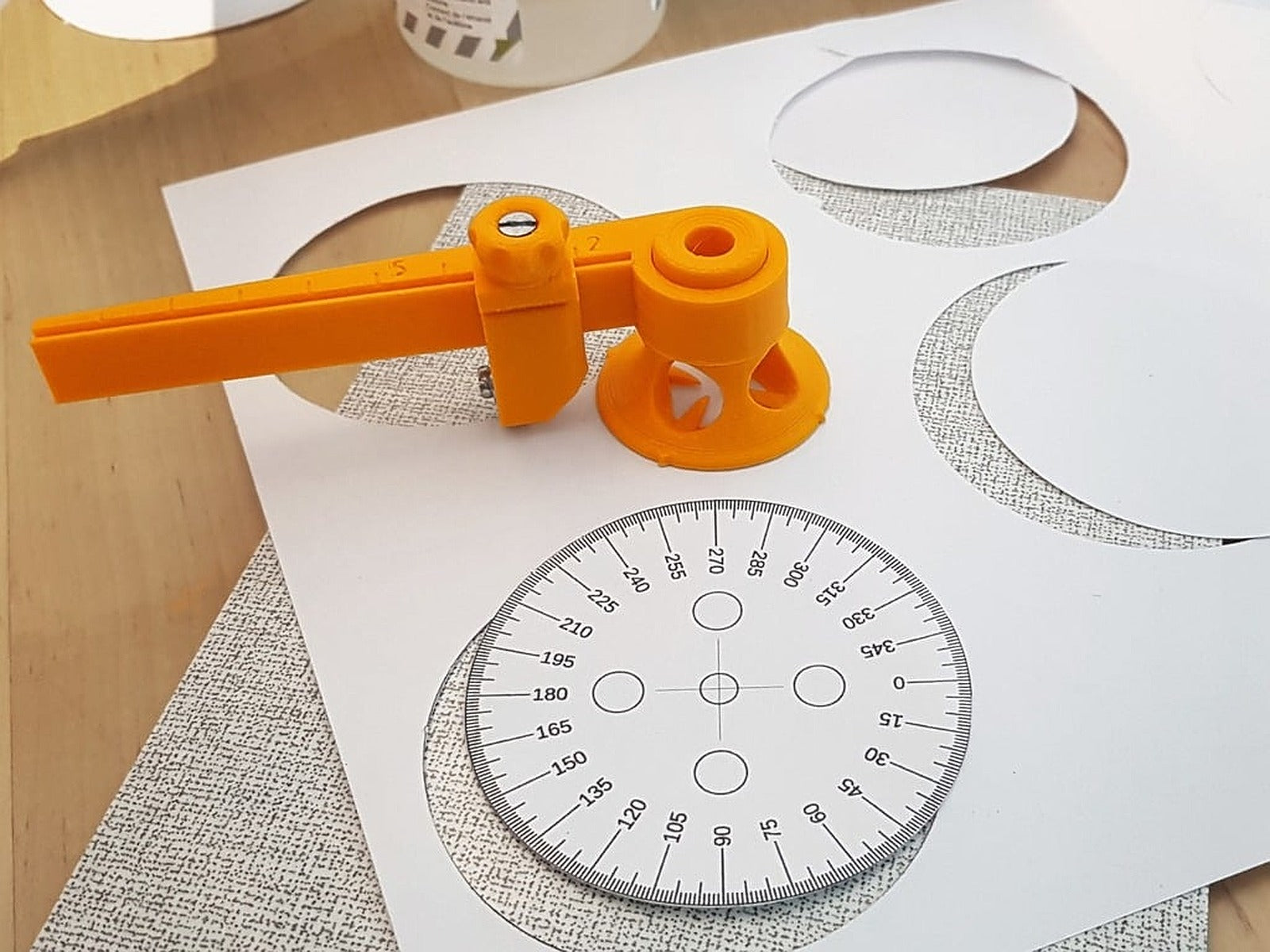 Precision Circle Cutter – 3D Baskı Modeli