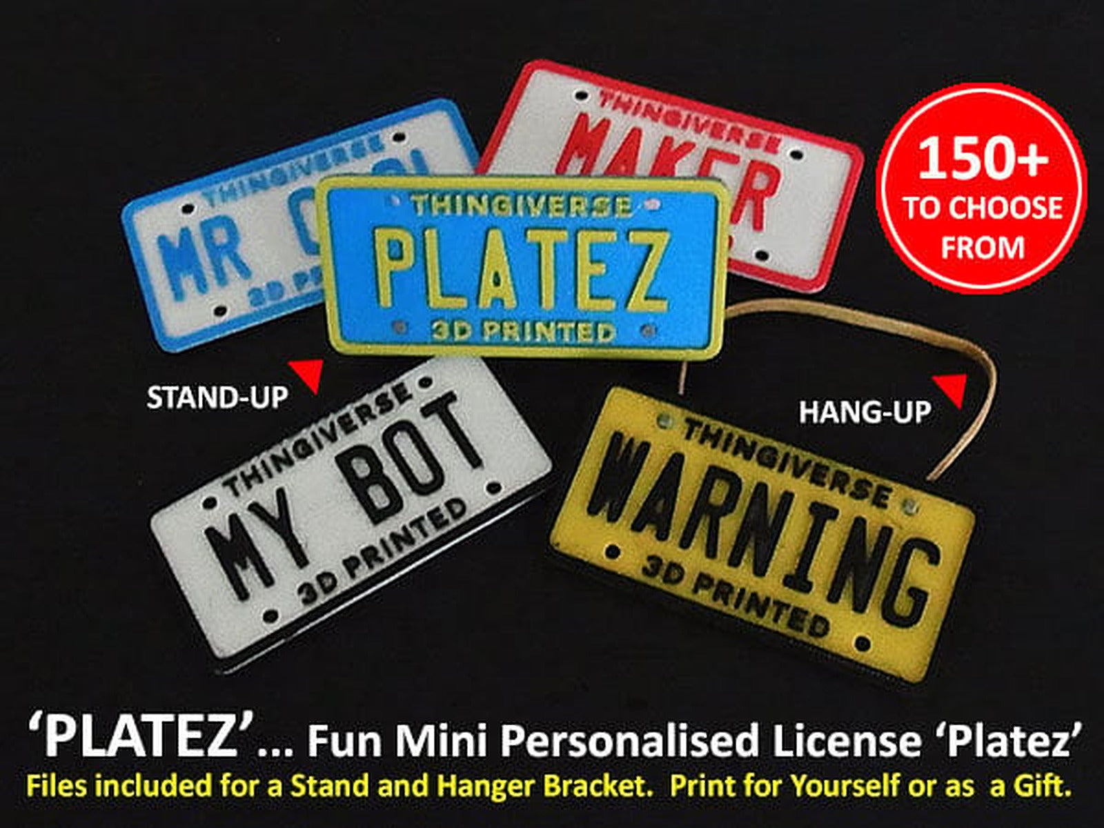 PLATEZ – 3D Baskı Modeli