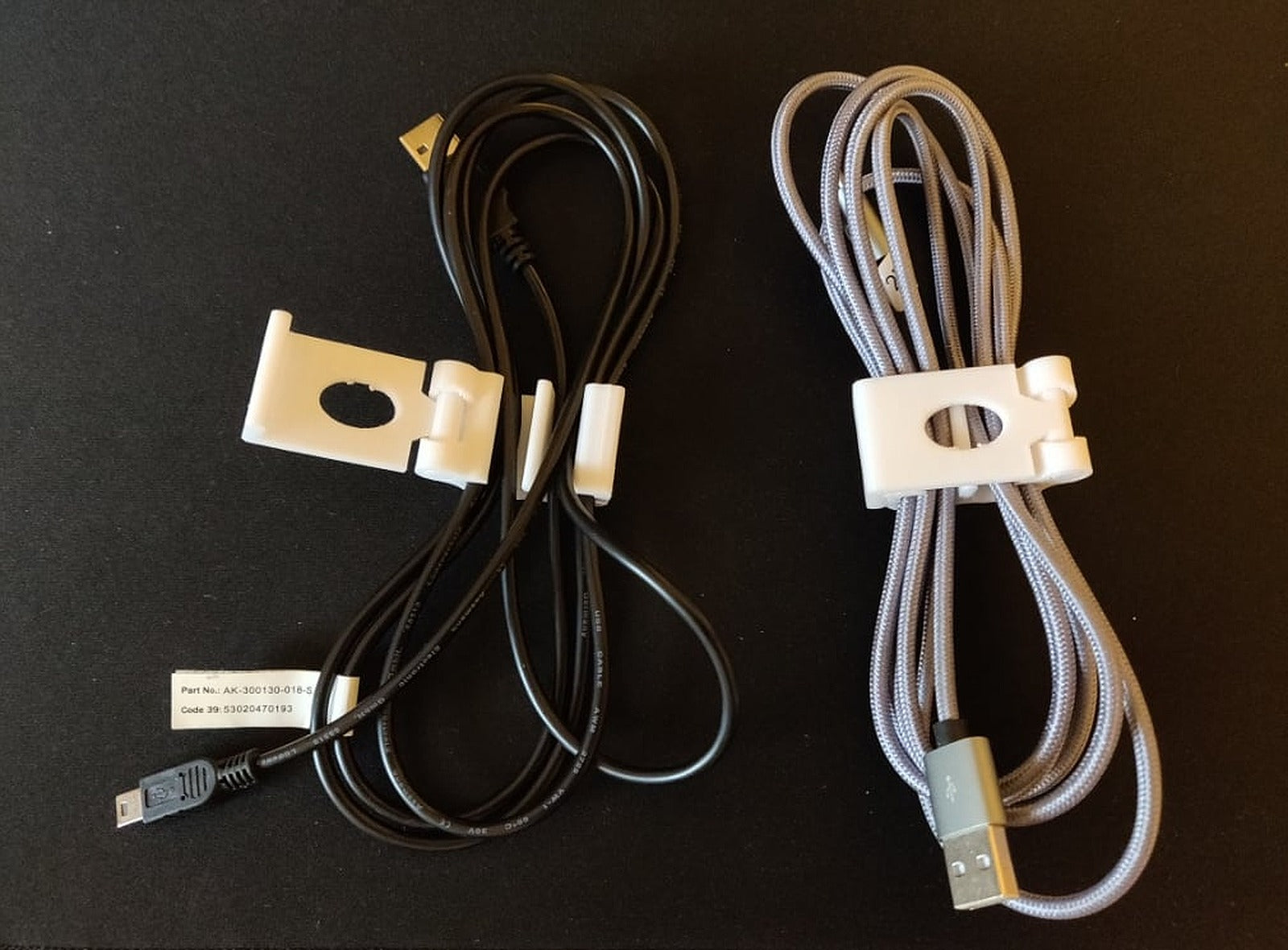 Cable kutu/düzenleyici clip with hinge – 3D Baskı Modeli