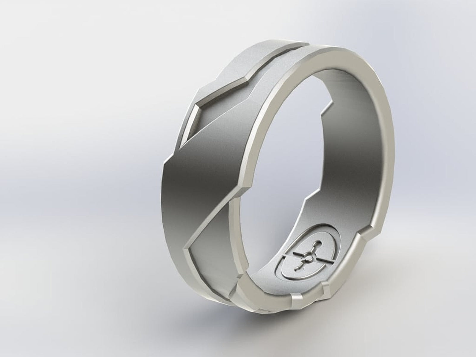 Halo/Tron inspired Ring – 3D Baskı Modeli