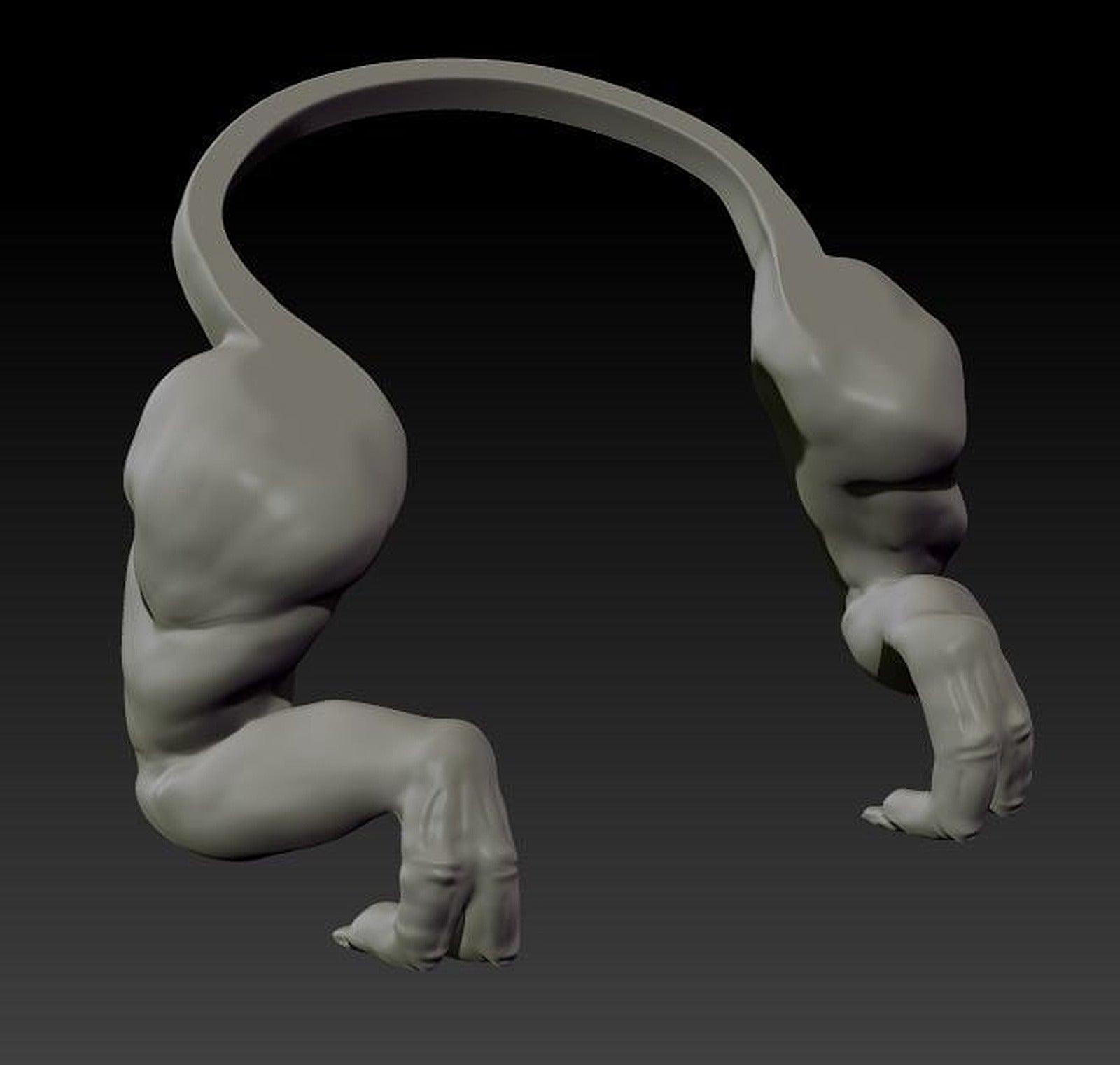 T-rex (T. rex) chicken arms – 3D Baskı Modeli