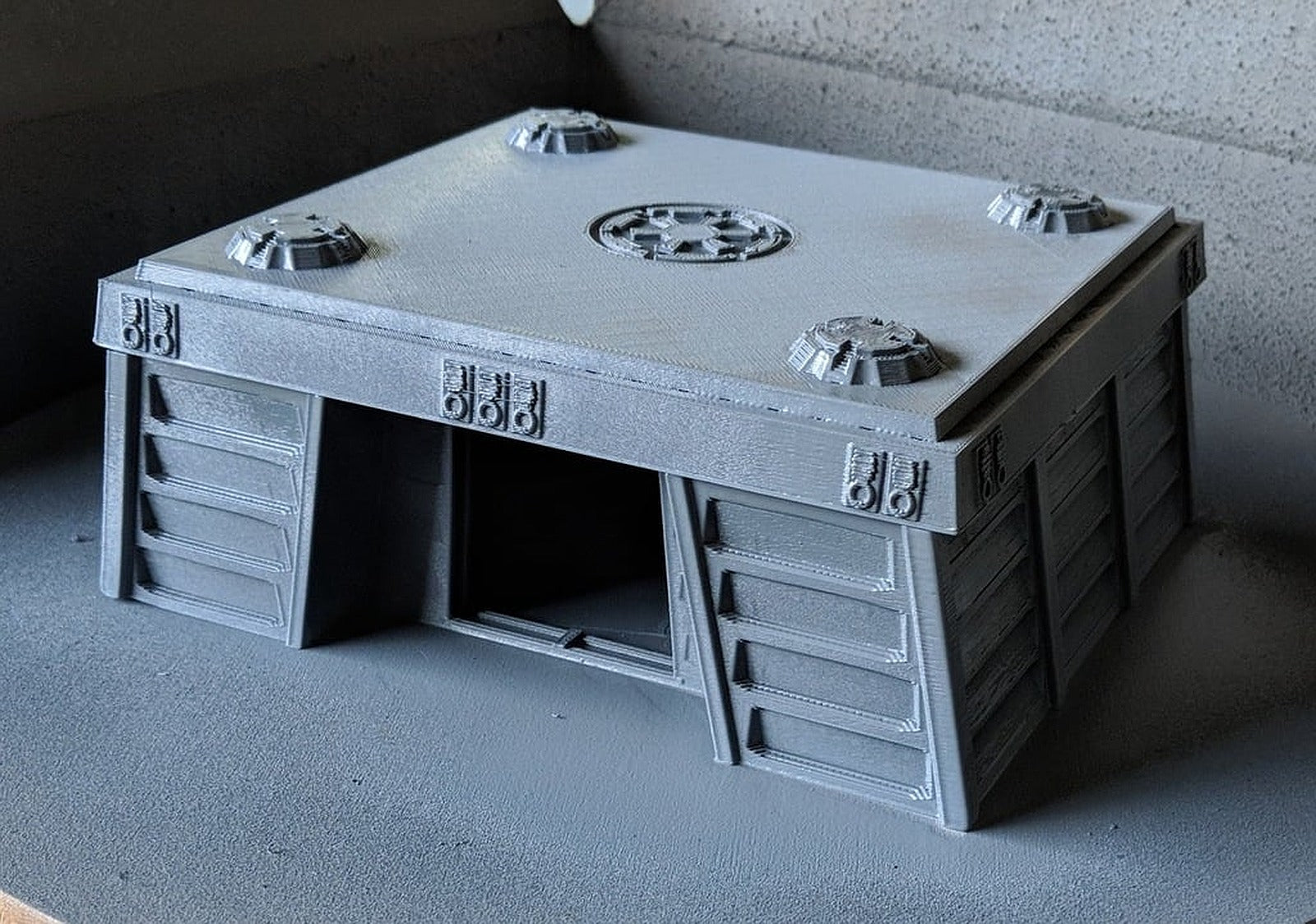 Star Wars Legion Terrain - Imperial Endor Bunkers – 3D Baskı Modeli