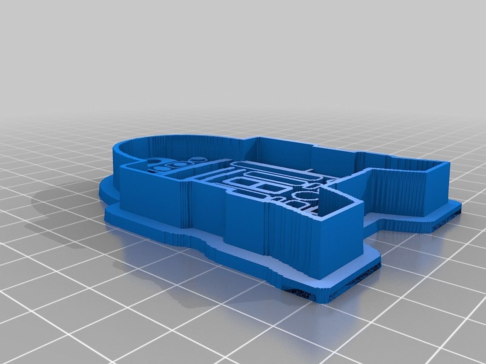 Star Wars R2D2 cookie cutter – 3D Baskı Modeli