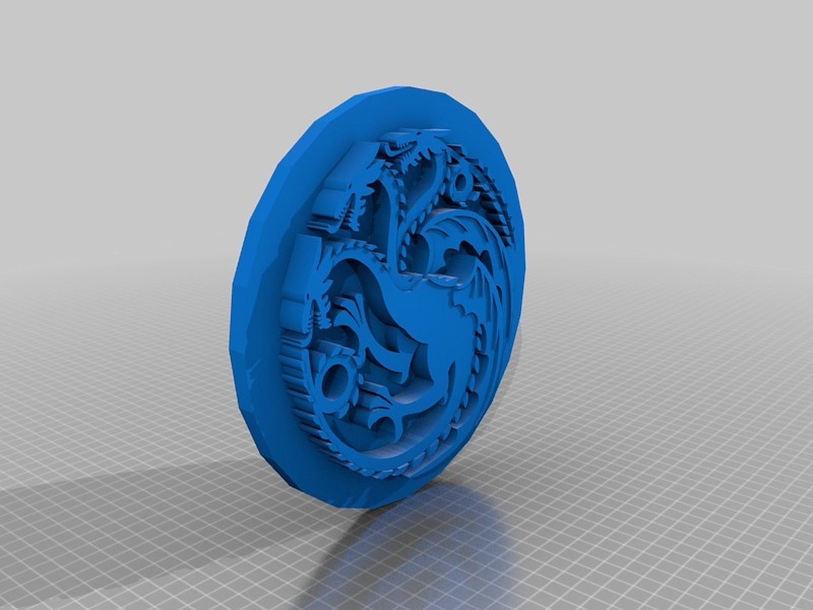 Targaryen Dragon from Game of Thrones – 3D Baskı Modeli