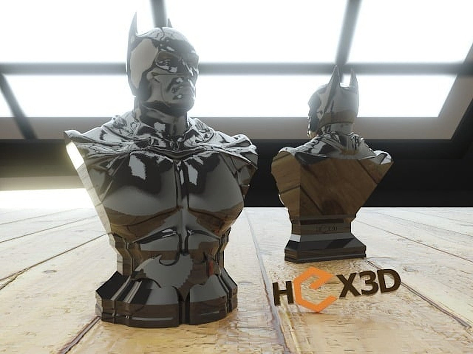 Another Batman Bust (HD) Arkham – 3D Baskı Modeli