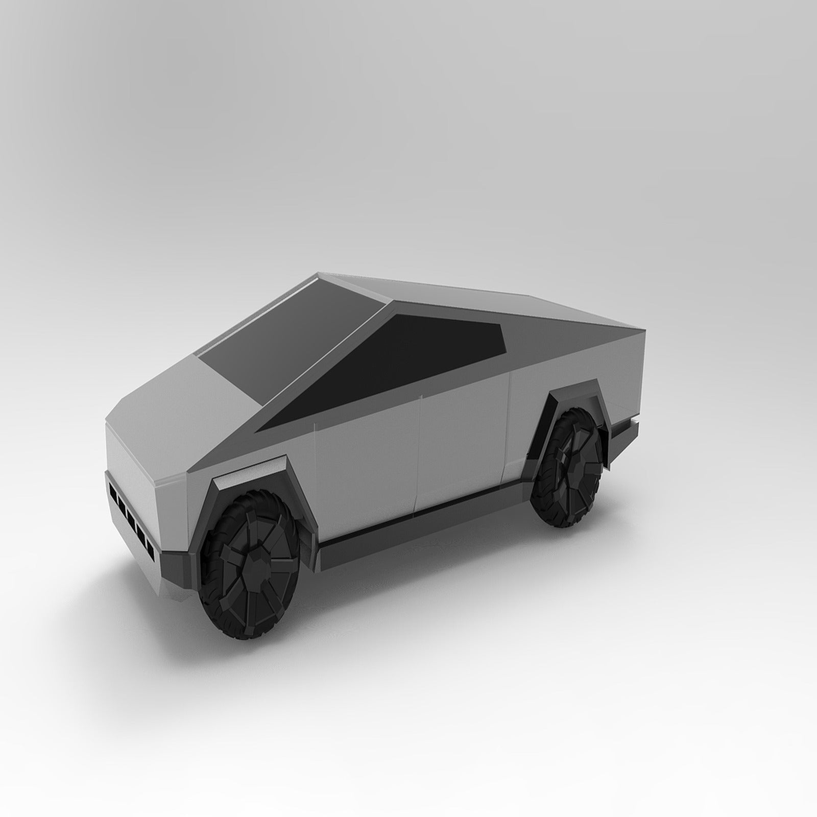 Tesla Cyber Truck Fan Model – 3D Baskı Modeli