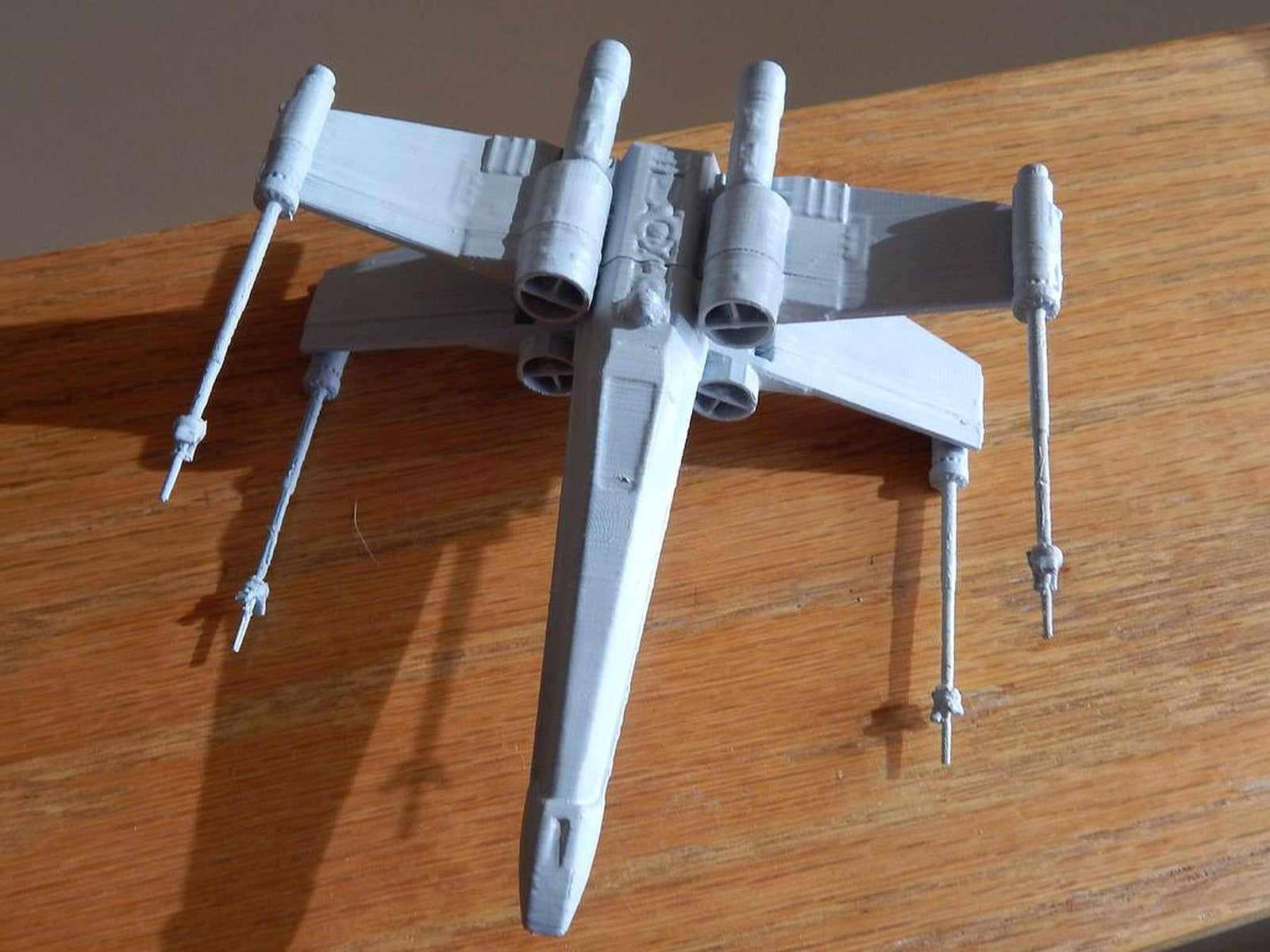 Star Wars X Wing, S-foils in attack position – 3D Baskı Modeli