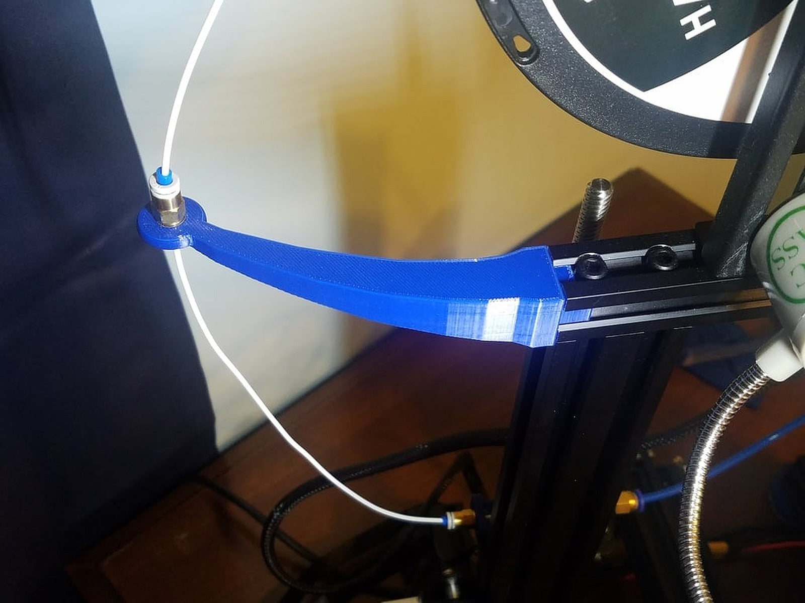 Ender 3/Pro Threaded Filament Arm One Piece – 3D Baskı Modeli