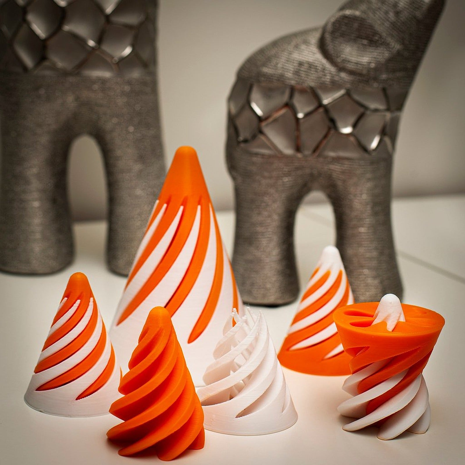 Spiral cone fidget toy – 3D Baskı Modeli