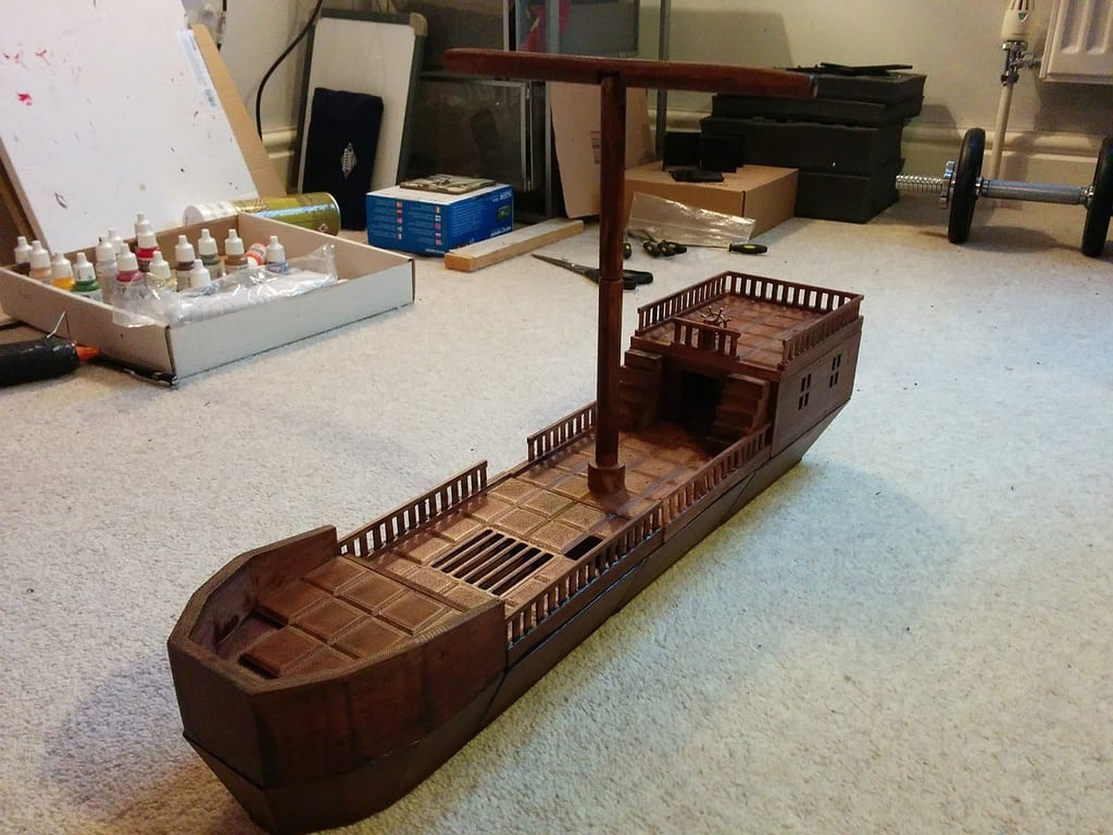 D&D Medium Ship (Playable Terrain) – 3D Baskı Modeli