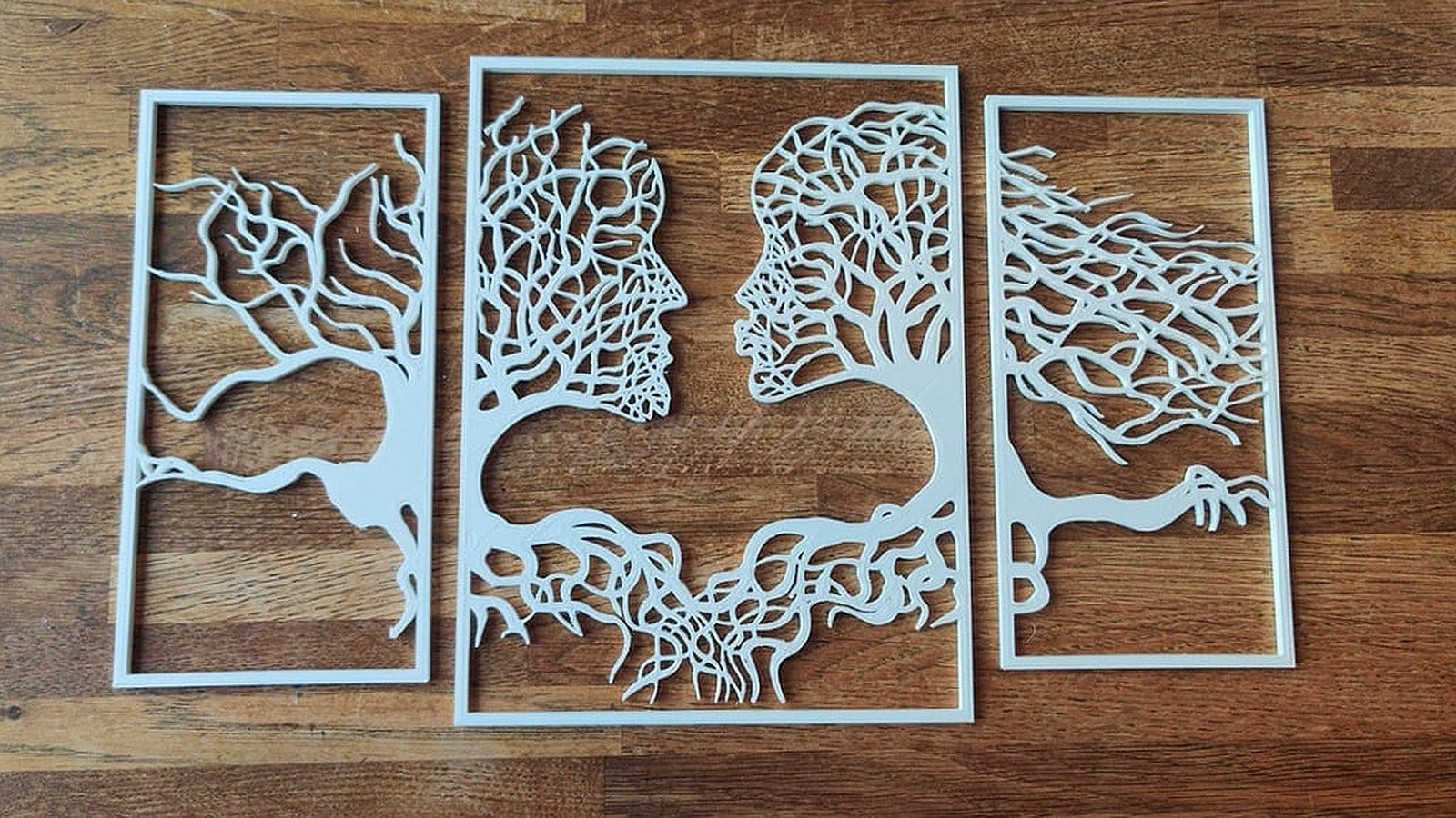 He She Wall Art – 3D Baskı Modeli