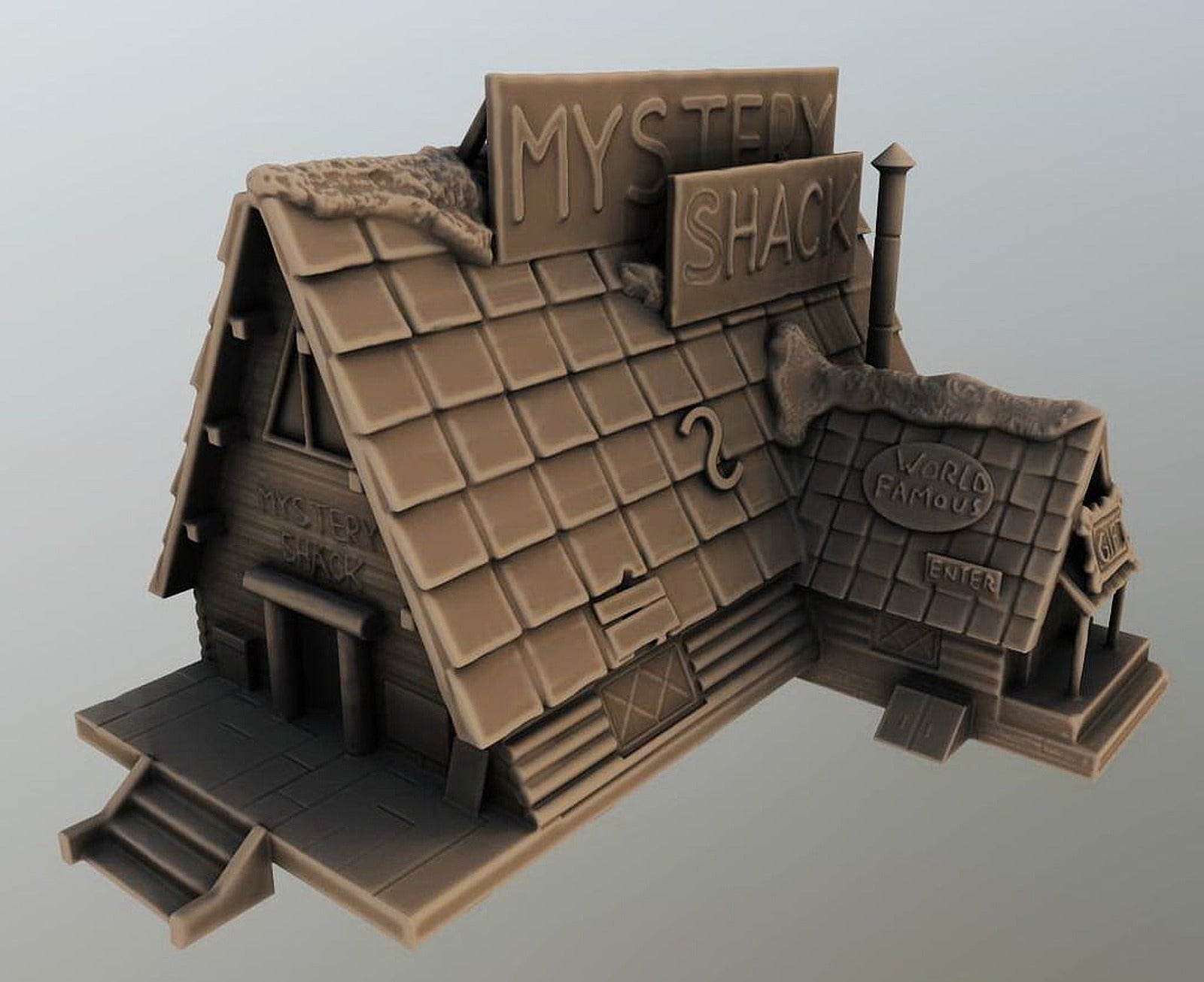 Gravity Falls: Mystery Shack – 3D Baskı Modeli