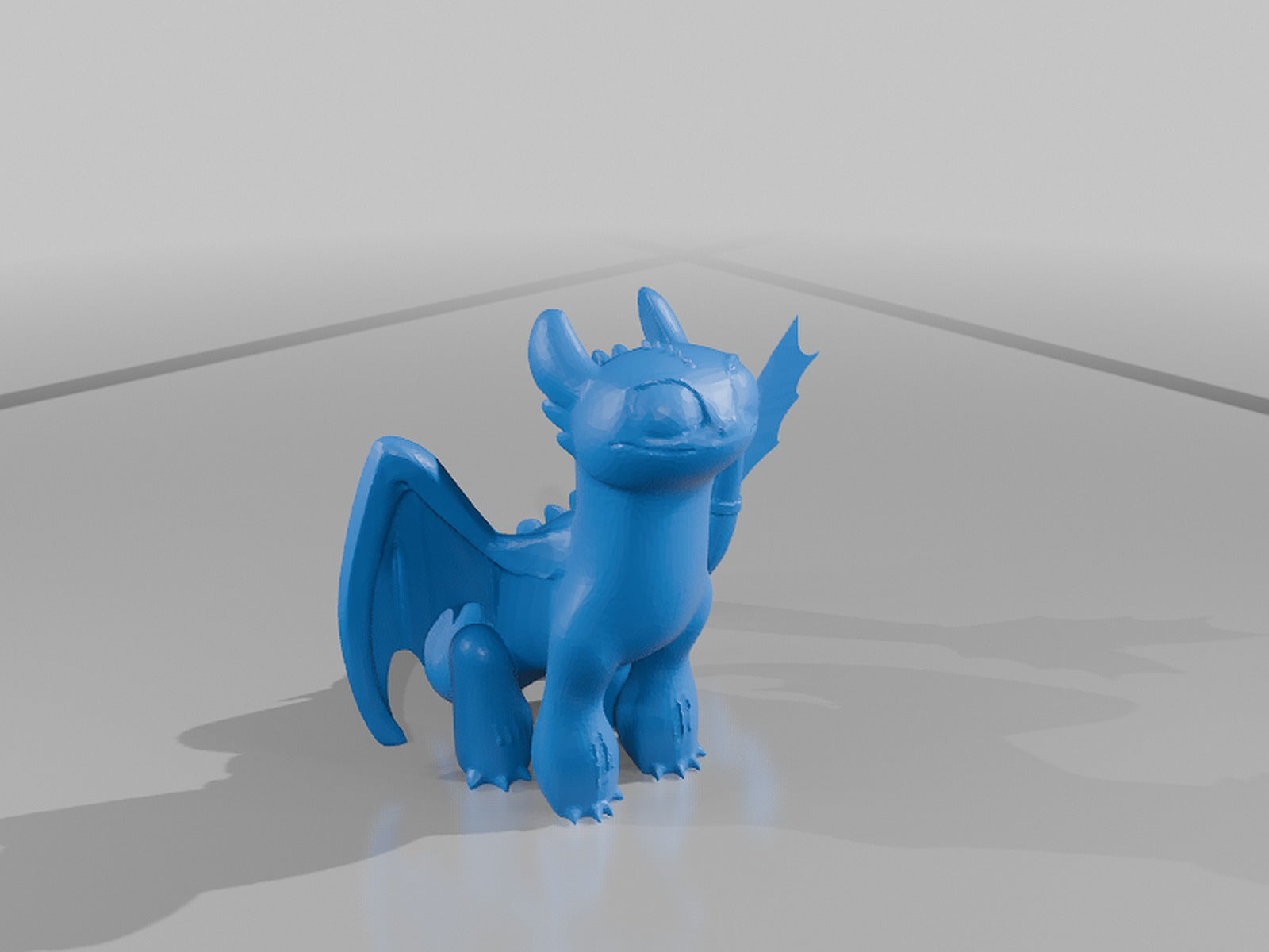 Toothless – "How to Train Your Dragon" – 3D Baskı Modeli