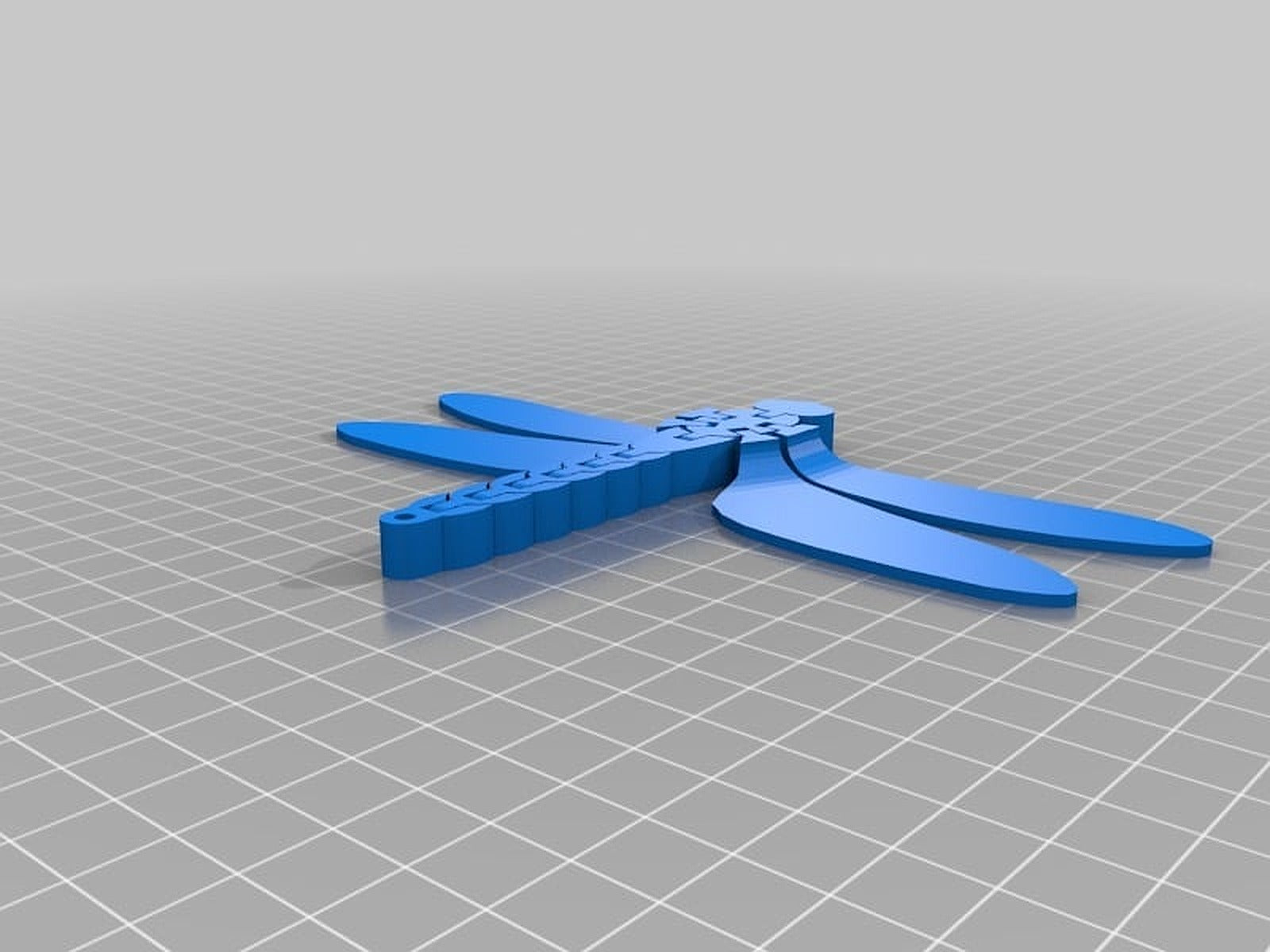 Floppy Dragonfly – 3D Baskı Modeli