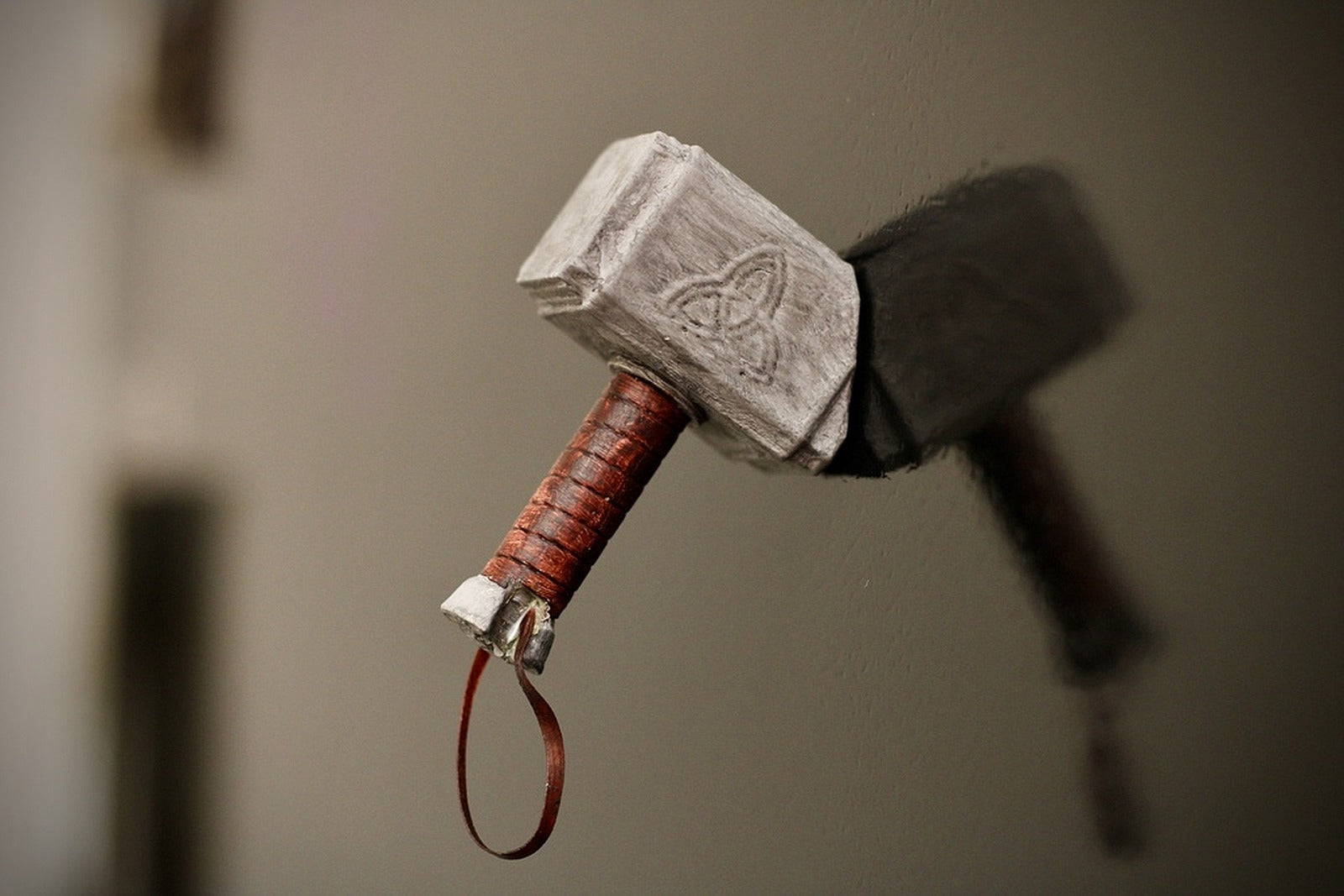 Thor's Hammer (Mjolnir) Fridge Magnet – 3D Baskı Modeli