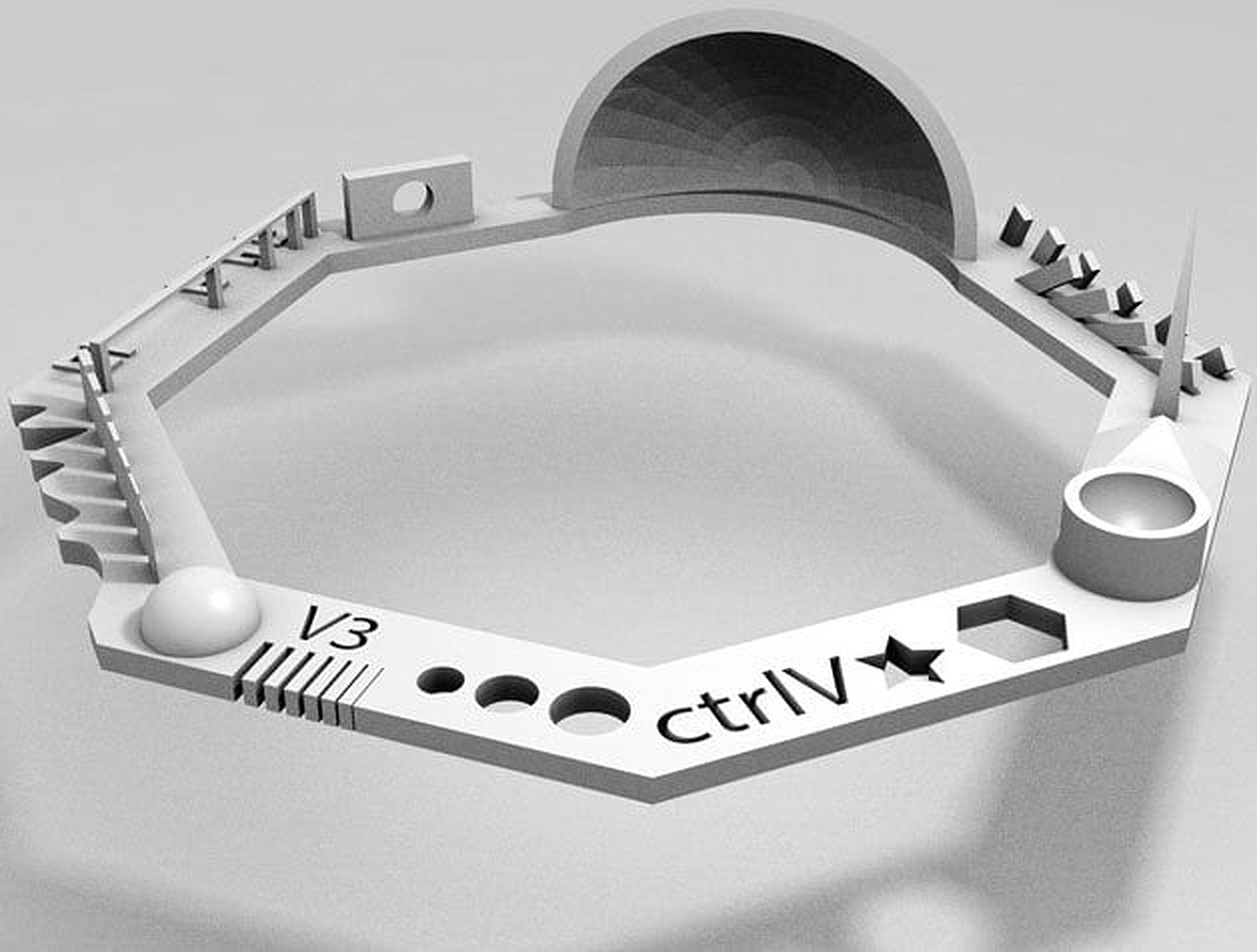 Test your 3D printer! v3 – 3D Baskı Modeli