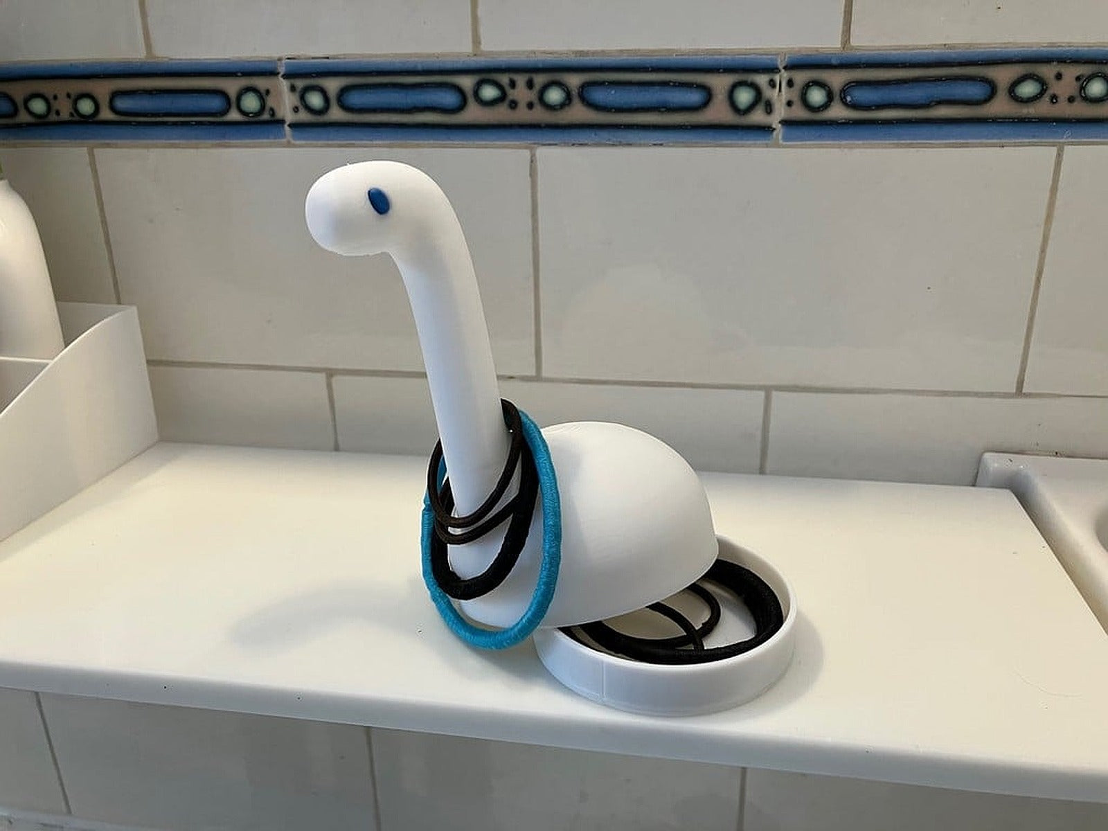 Hair tie storing dinosaur – 3D Baskı Modeli