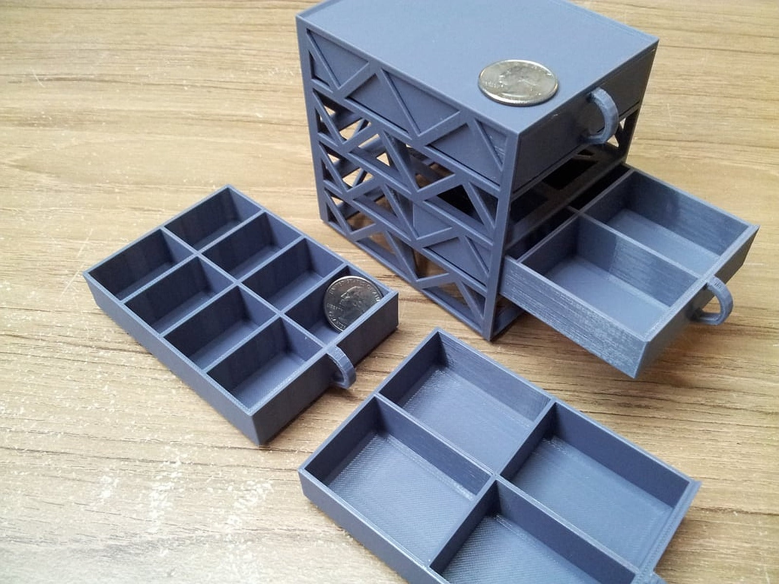 Mini drawers stackable – 3D Baskı Modeli