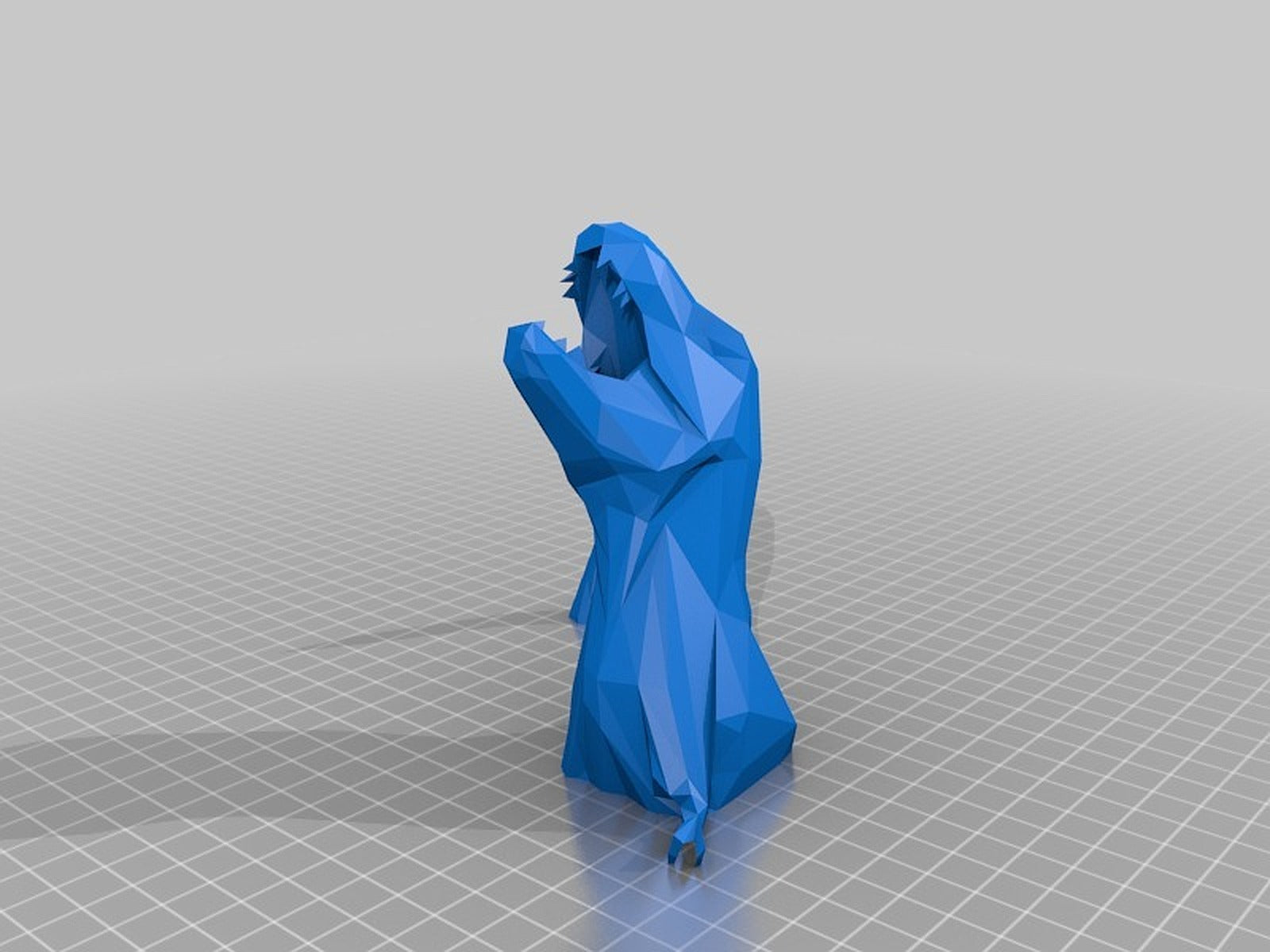 Low-Poly Extinction – 3D Baskı Modeli