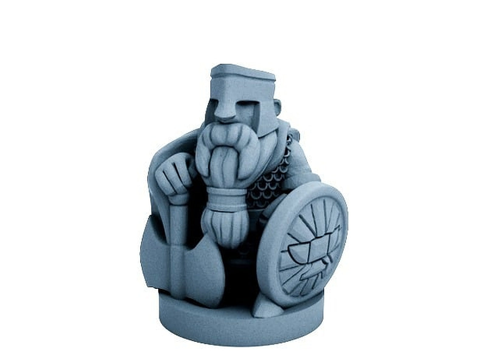 Dwarfclan Hold Guardian (18mm scale) – 3D Baskı Modeli