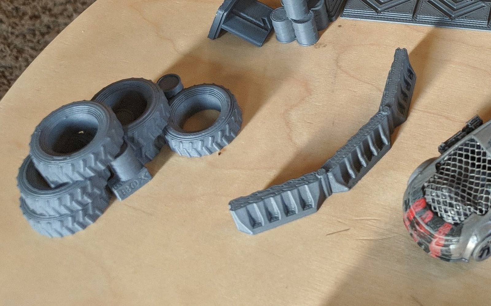 Gaslands - Scatter Terrain – 3D Baskı Modeli