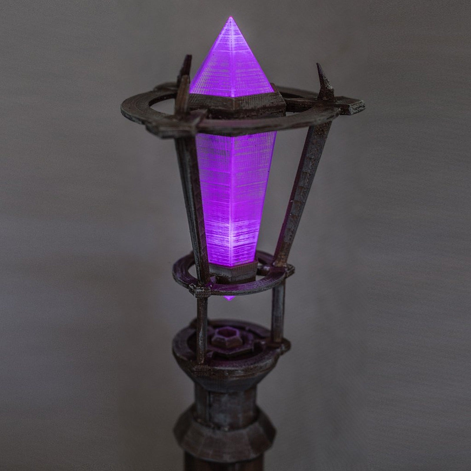 Mystic Crystal Staff Head – 3D Baskı Modeli