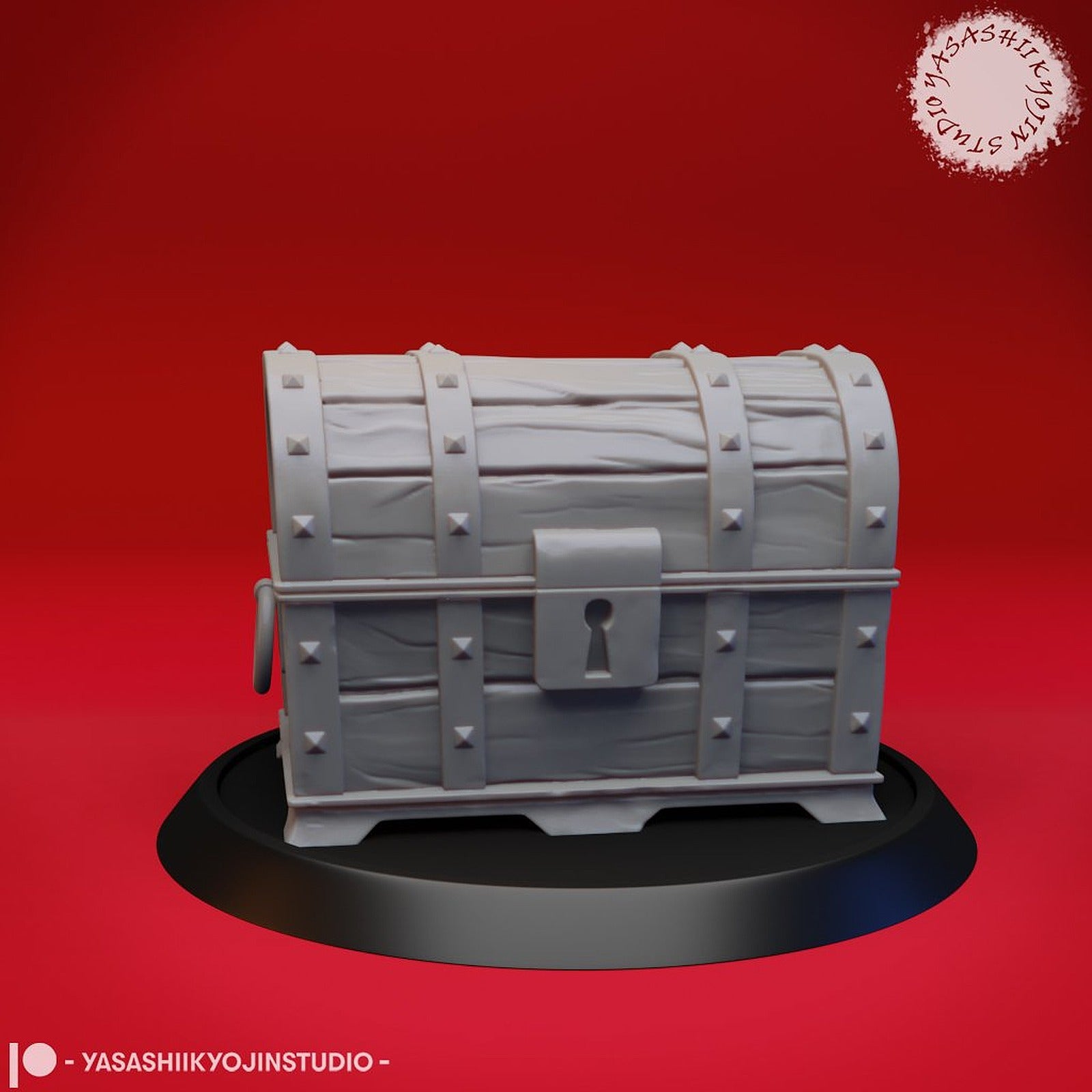 Treasure Chest - Disguised Mimic - D&D Miniature – 3D Baskı Modeli