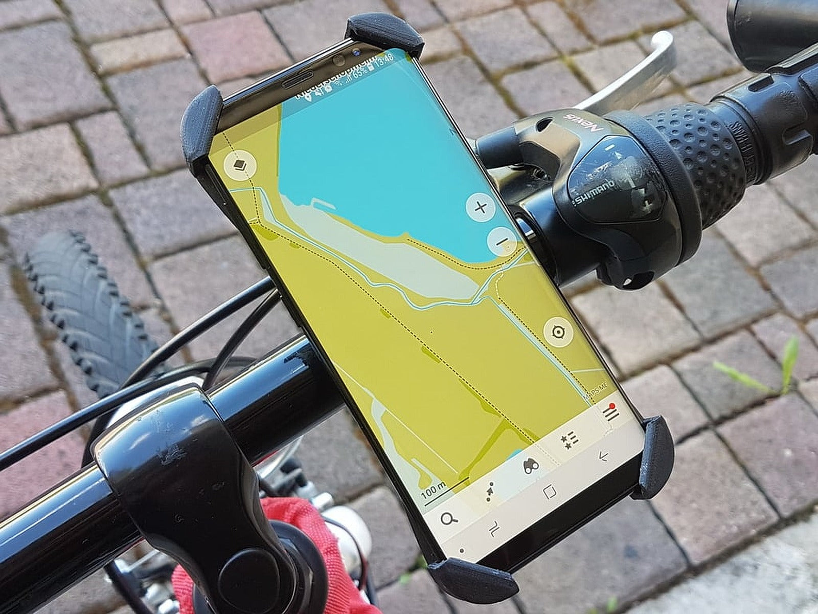 Customizable Bike Mount for Smartphone – 3D Baskı Modeli