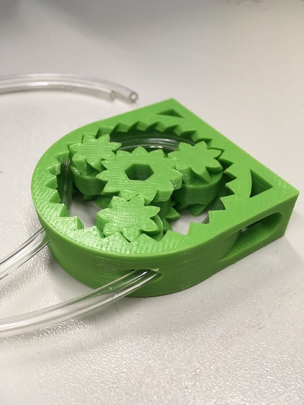 Mountable peristaltic gear pump, comes with allen key – 3D Baskı Modeli