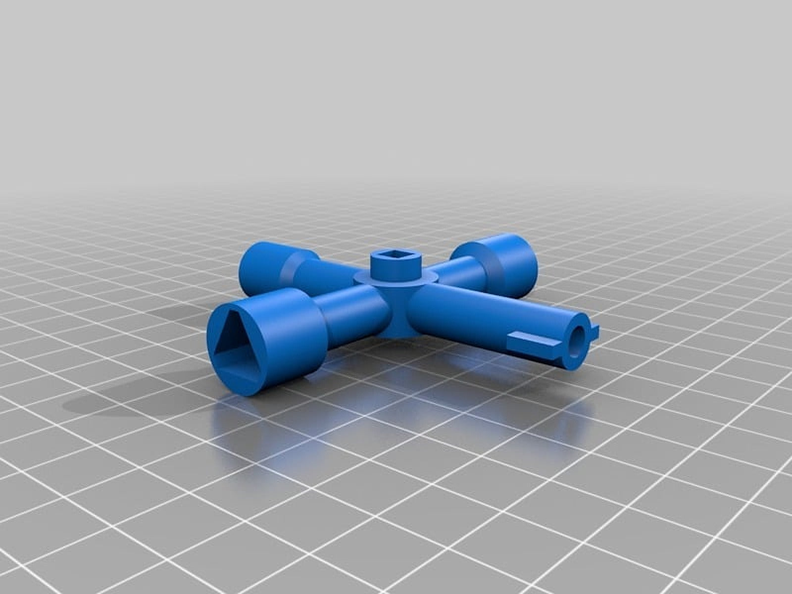 Universal switchgear cakutu/düzenleyiciet key – 3D Baskı Modeli