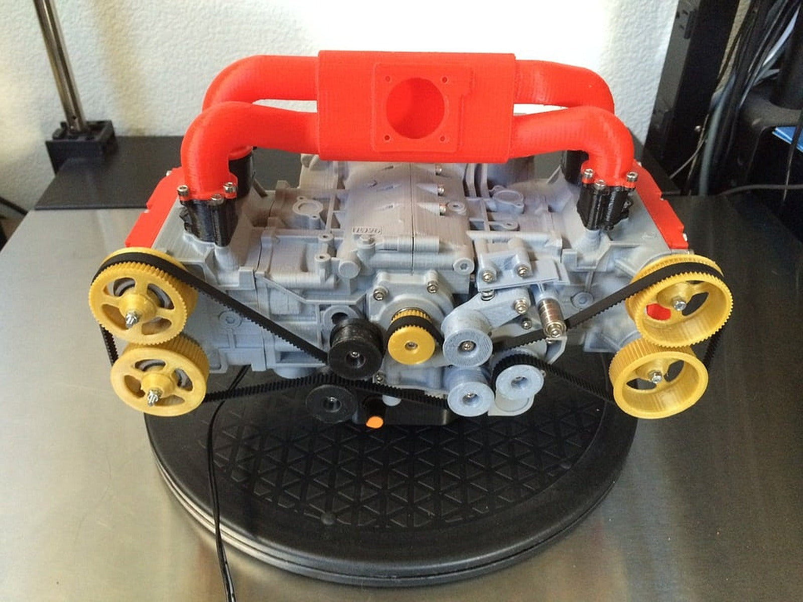 Subaru WRX EJ20 kutu/düzenleyicier Engine Model - Fully Functioning – 3D Baskı Modeli