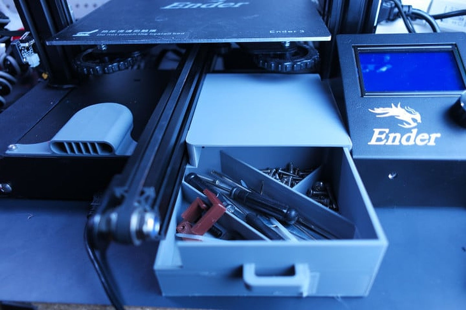 çekmece for Ender3, Ender 3 – 3D Baskı Modeli