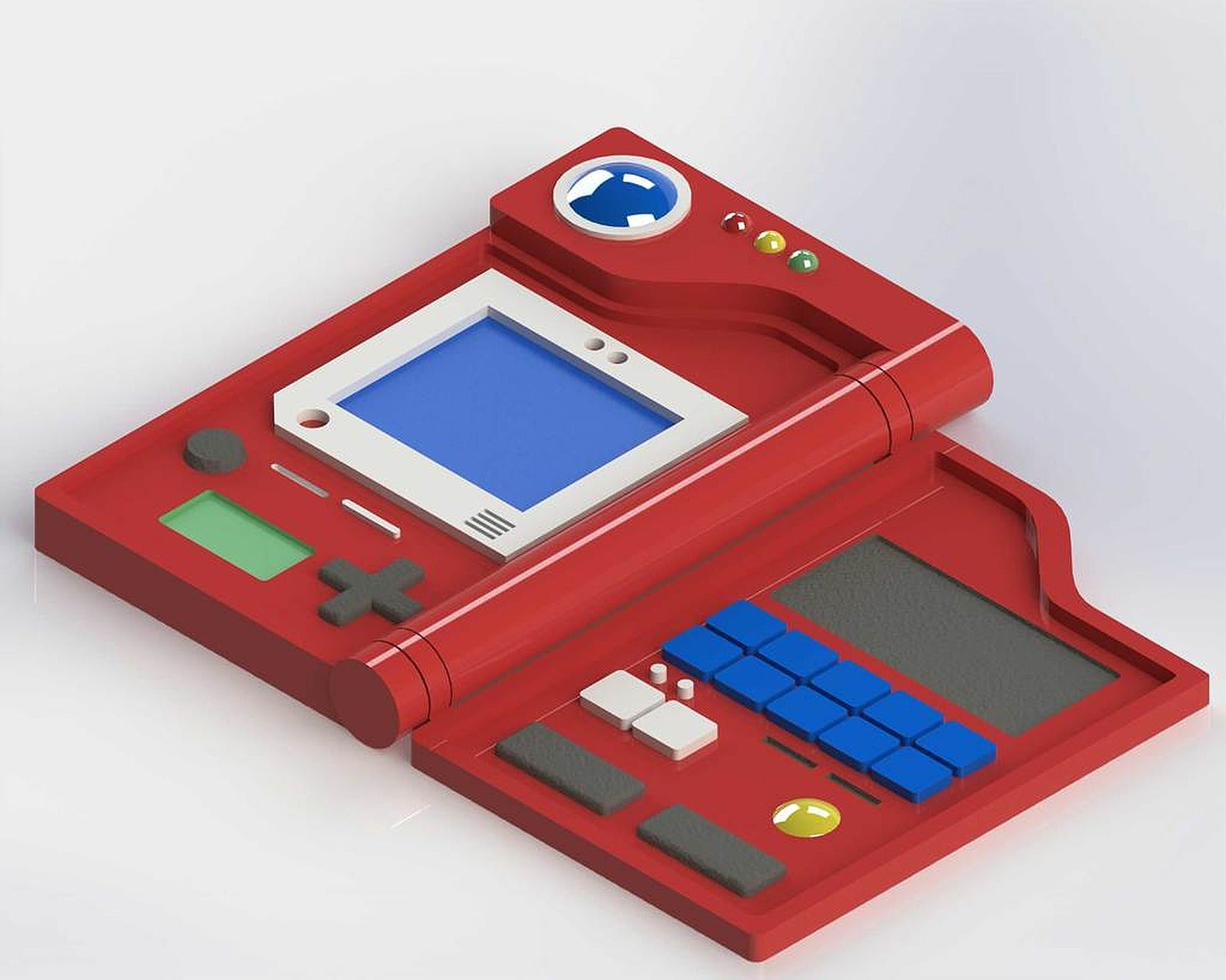 Kanto Pokedex  (Generation I) – 3D Baskı Modeli