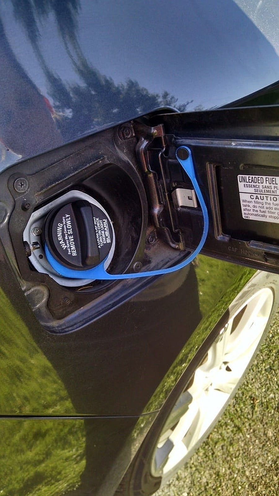 Subaru Gas Cap Lanyard / Tether – 3D Baskı Modeli