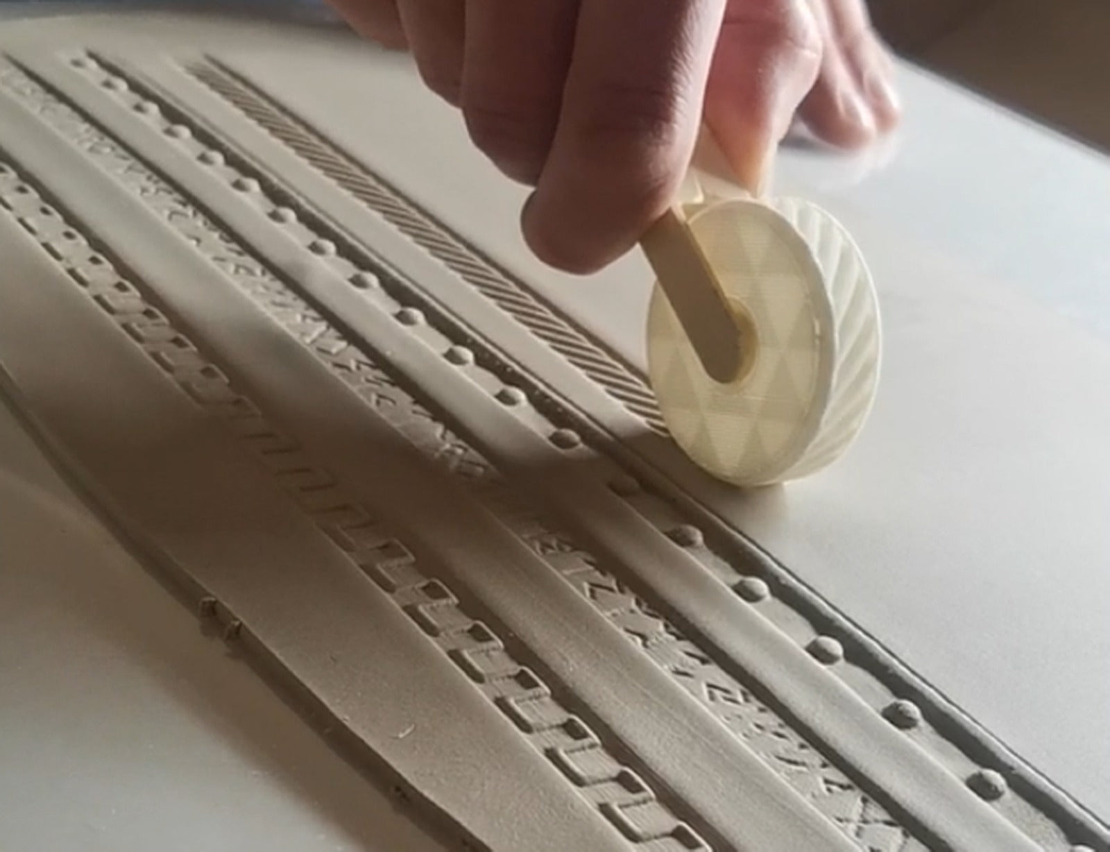 Stamp Wheel for Clay and Cosplay – 3D Baskı Modeli