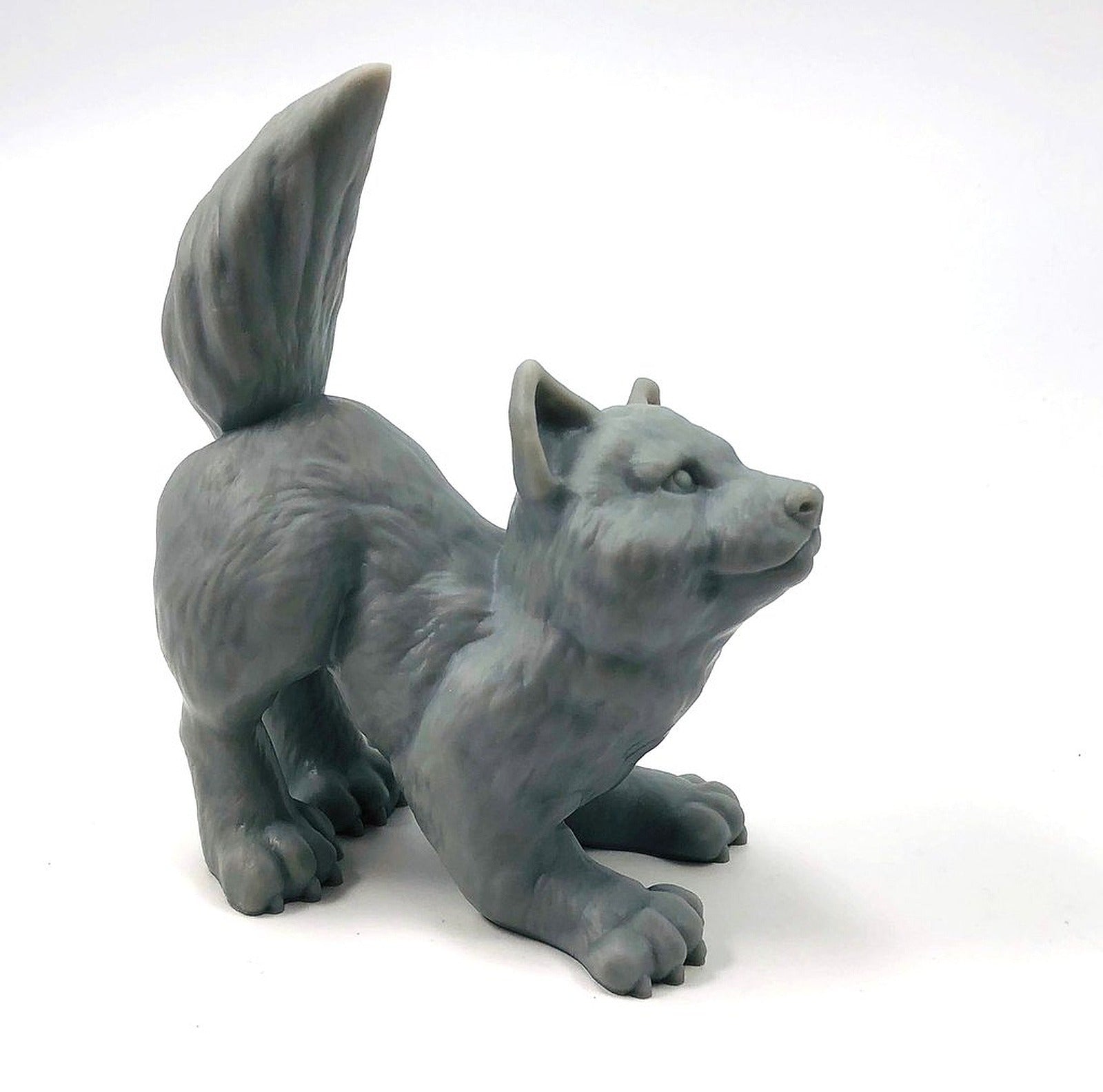 Wolfie: supports free wolf cub sculpt – 3D Baskı Modeli
