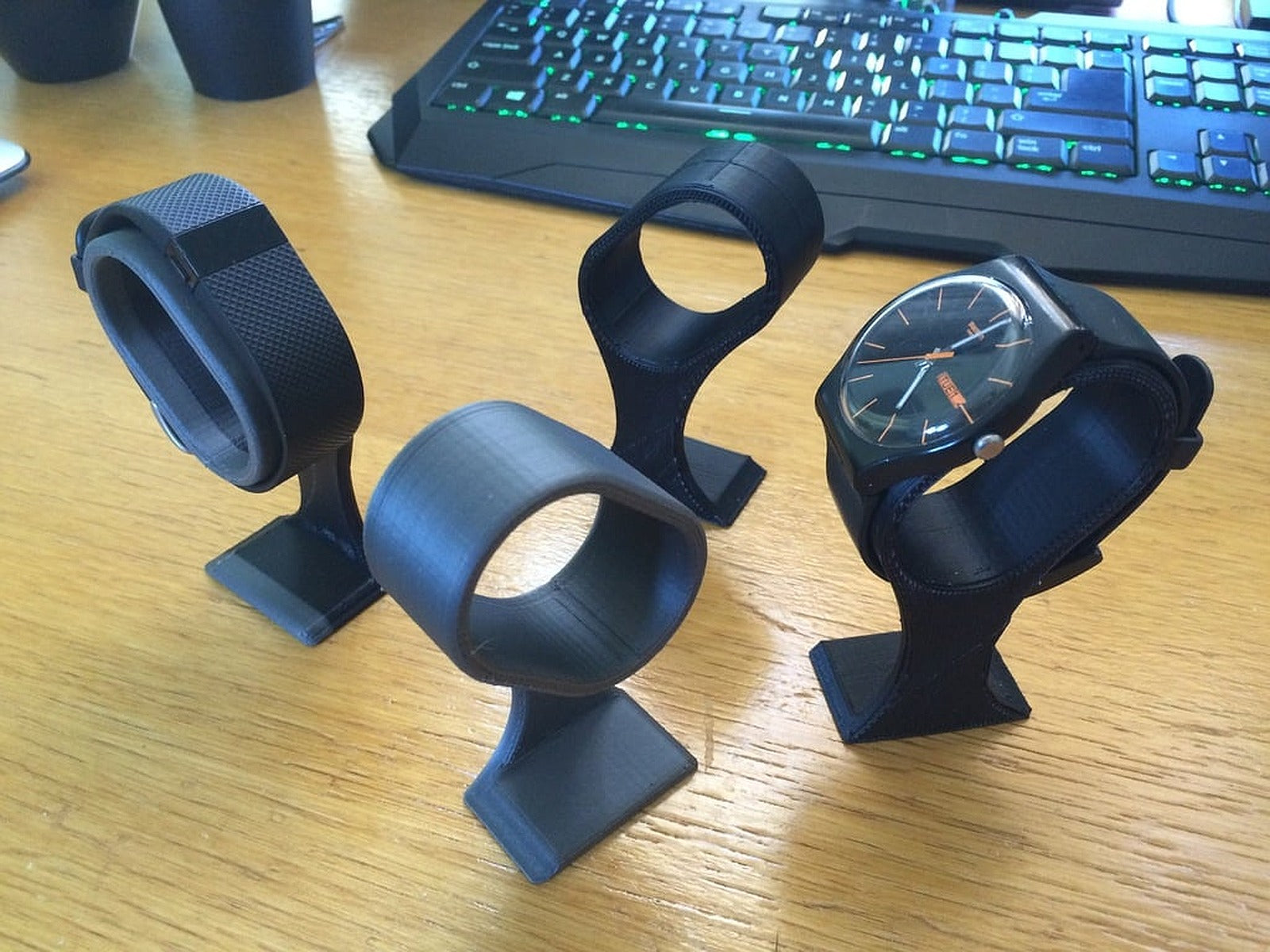 Watch stand for 22mm Straps. – 3D Baskı Modeli