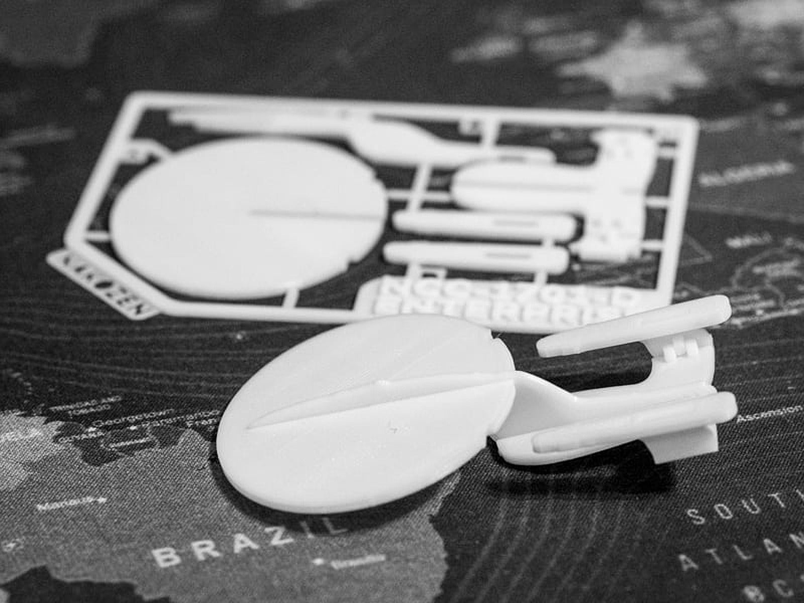 NCC-1701-D Enterprise Kit Card – 3D Baskı Modeli