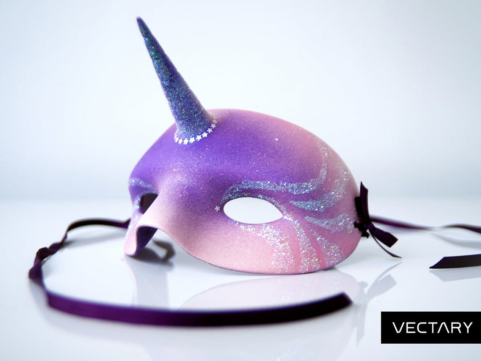 Halloween Unicorn Mask – 3D Baskı Modeli