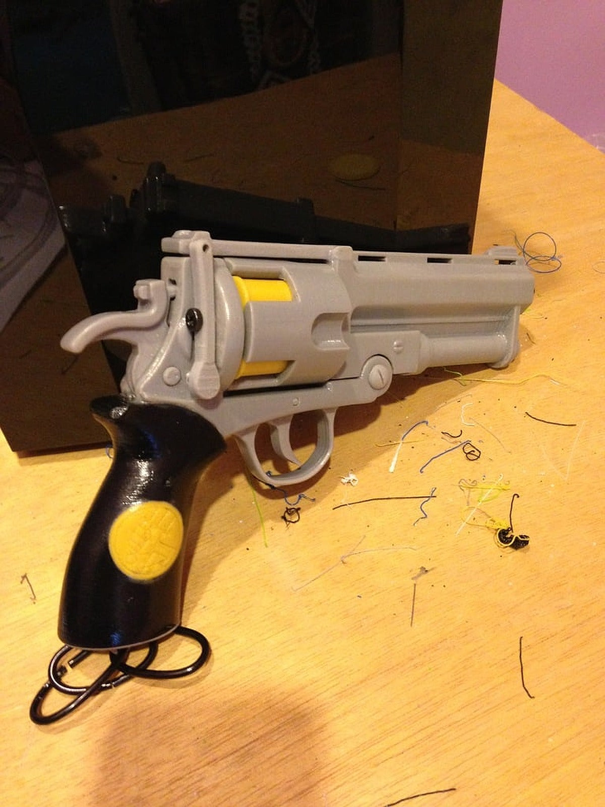 Remixed Hellboy revolver (Good Samaritan) – 3D Baskı Modeli