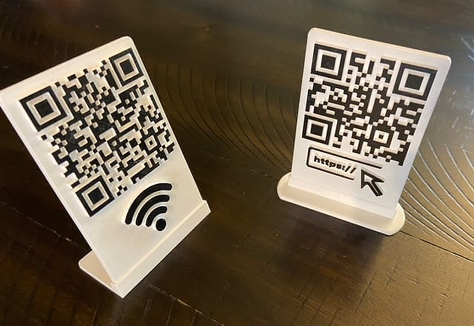 Easy One-Color Custom QR Code for Wifi, Check-In, Menu, Website – 3D Baskı Modeli