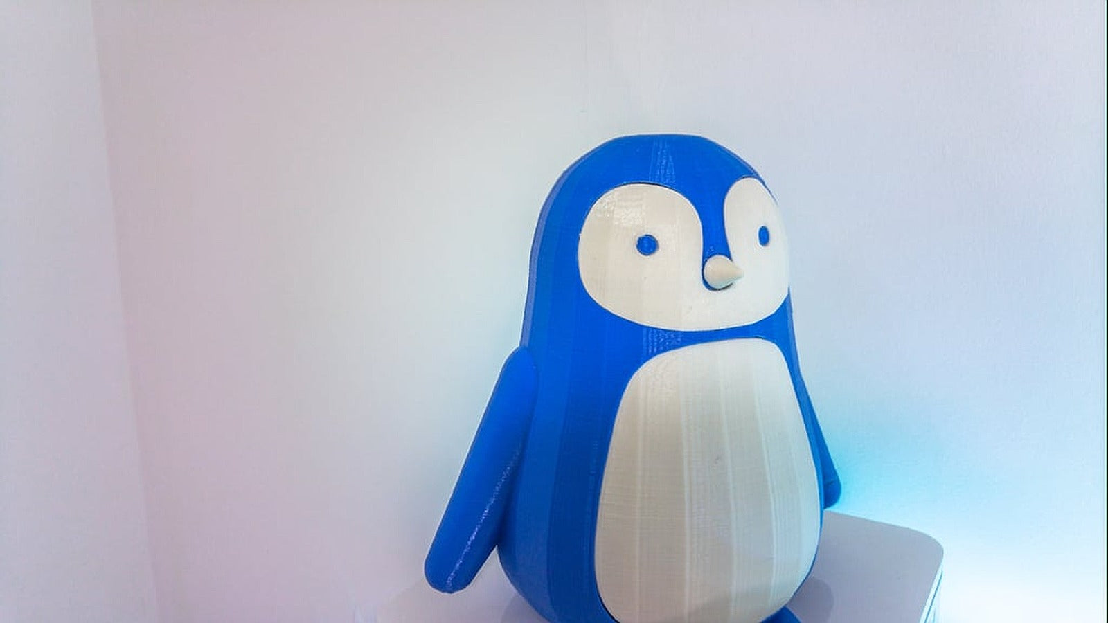 Cute 3D Printable Penguin/Baby Penguin with çekmece kutu/düzenleyici Secret Compartment – 3D Baskı Modeli