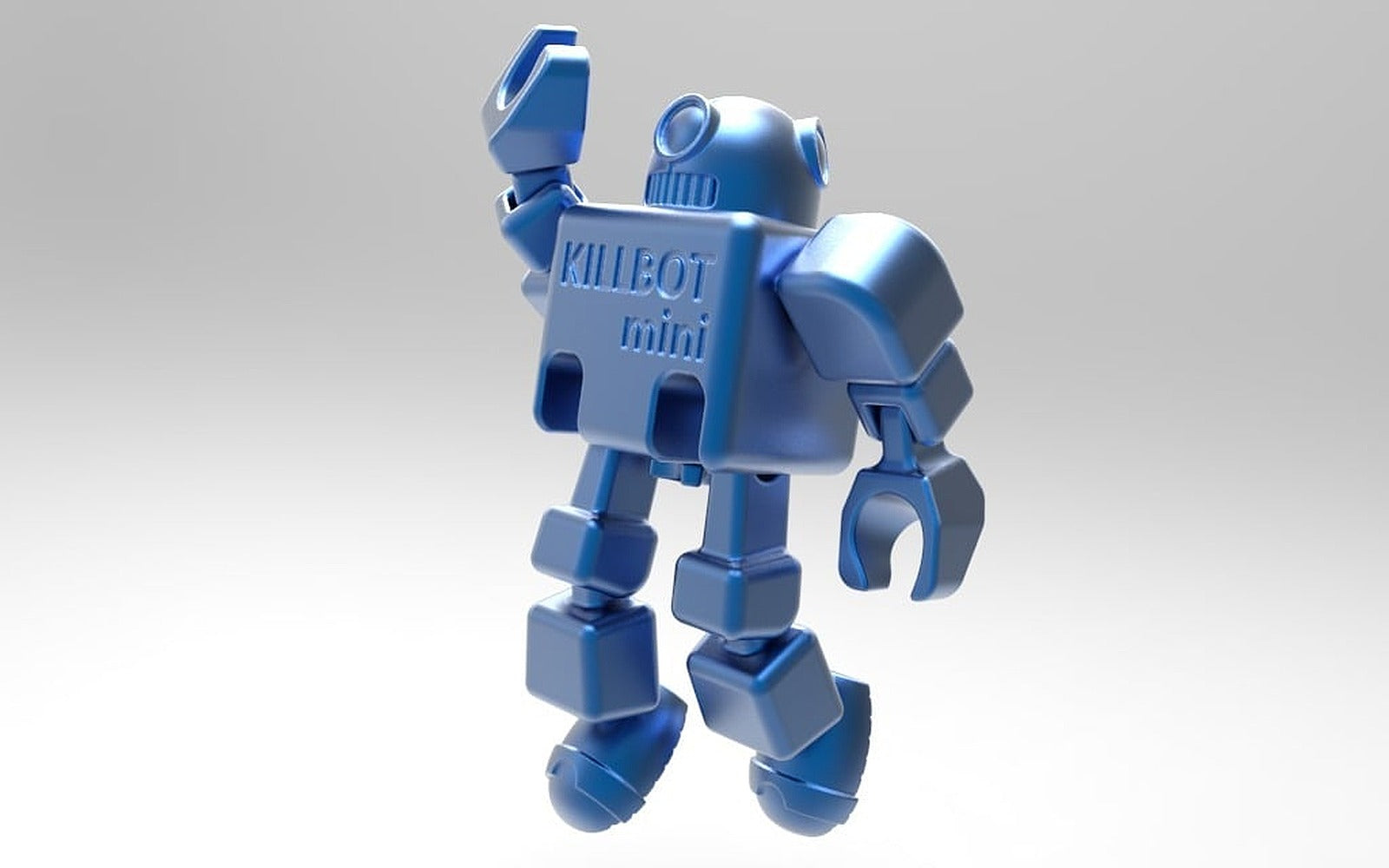 Print-in-Place KILLBOT mini v2.1 – 3D Baskı Modeli