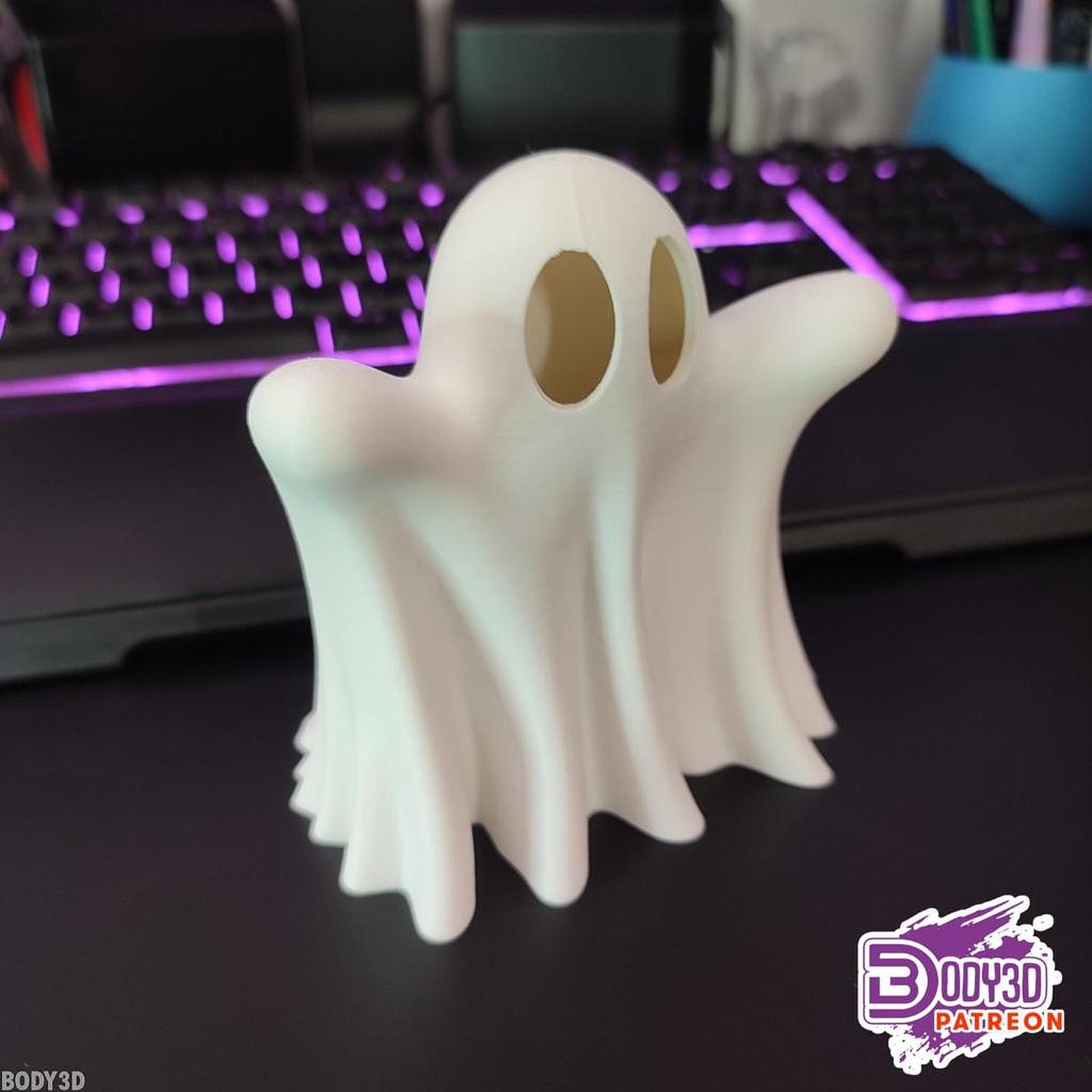 Ghost Booh – 3D Baskı Modeli