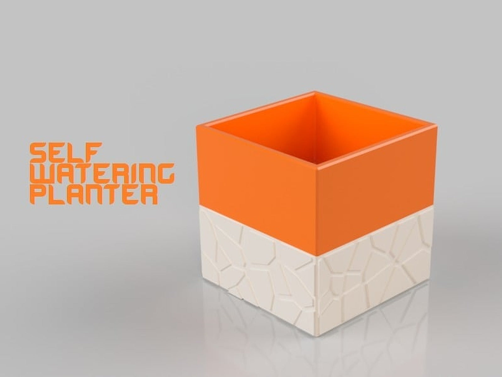 Self-Watering saksı – 3D Baskı Modeli